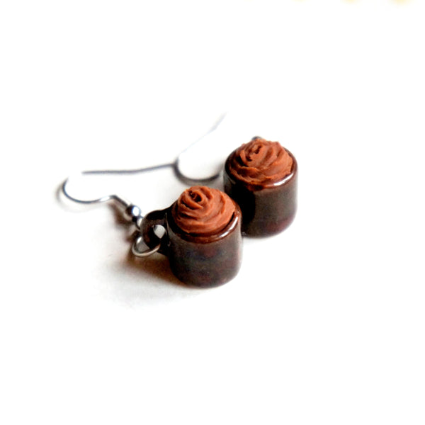 Hot Chocolate Dangle Earrings