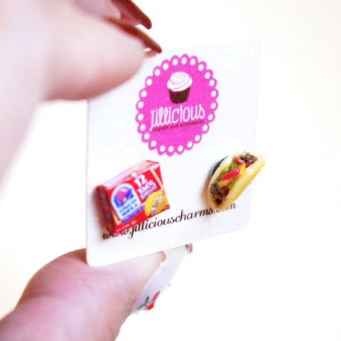 Taco Bell Stud Earrings