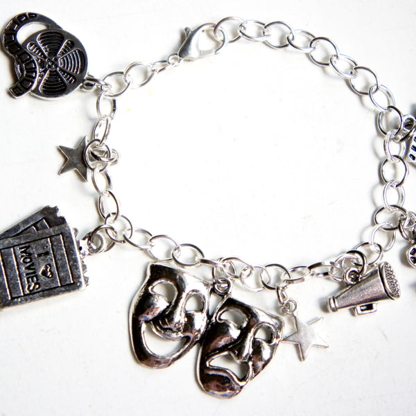 Theater Actor Charm Bracelet