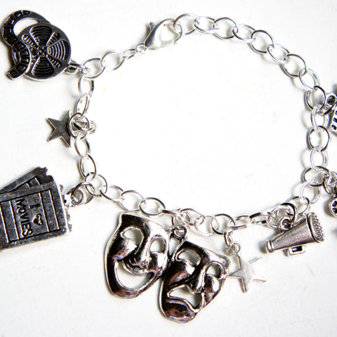 Theater Actor Charm Bracelet