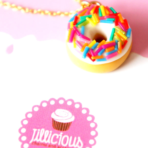 Birthday Donut Necklace