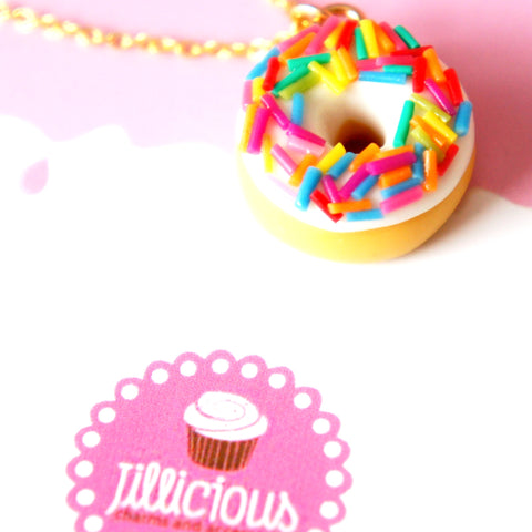 Birthday Donut Necklace
