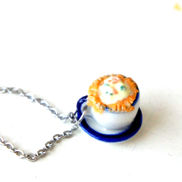 Chicken Pot Pie Necklace