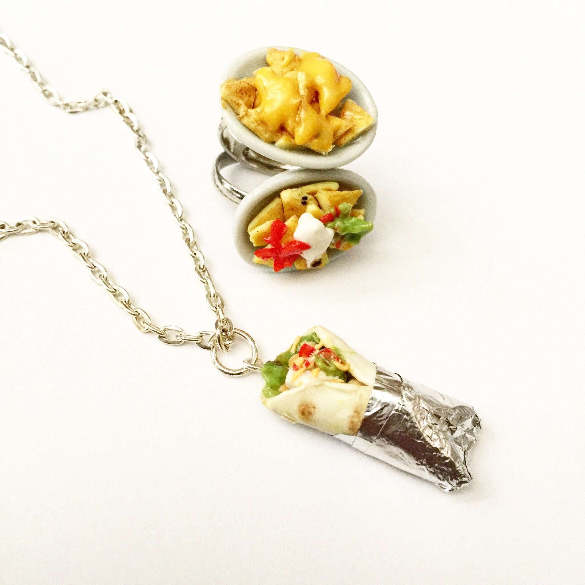 Burrito Necklace - Jillicious charms and accessories