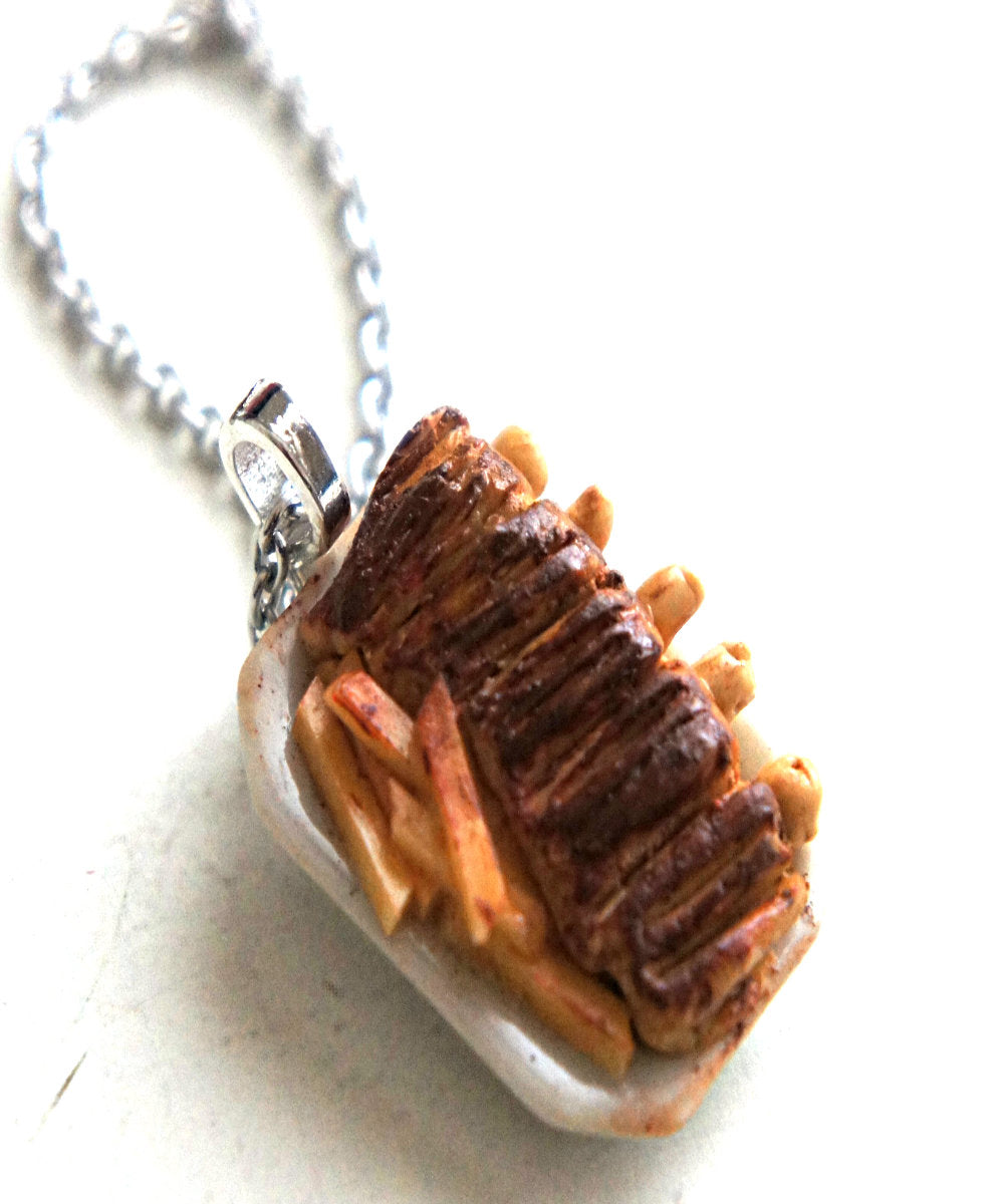Baby Back Ribs and Fries Necklace - Jillicious charms and accessories