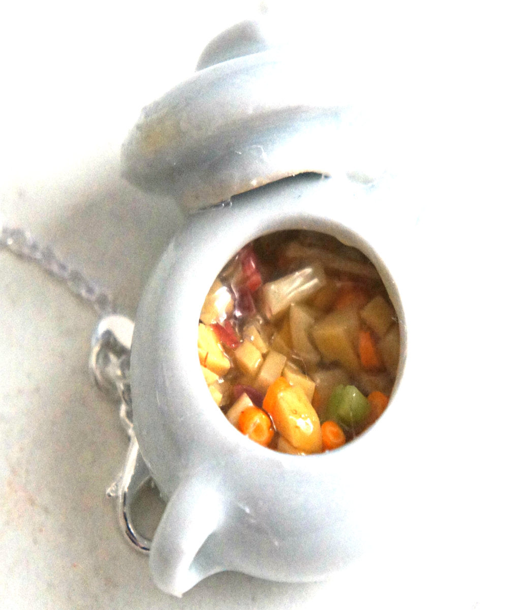 Vegetable Soup Necklace - Jillicious charms and accessories