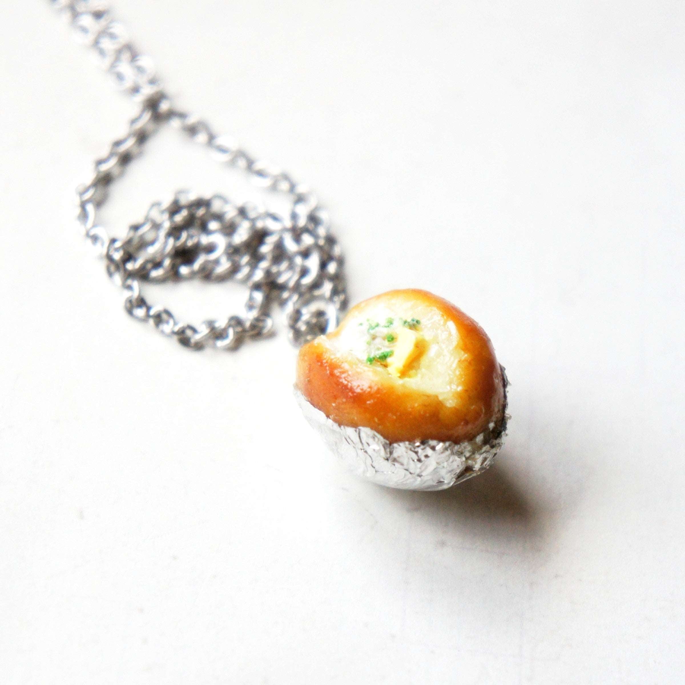 Baked Potato Necklace - Jillicious charms and accessories