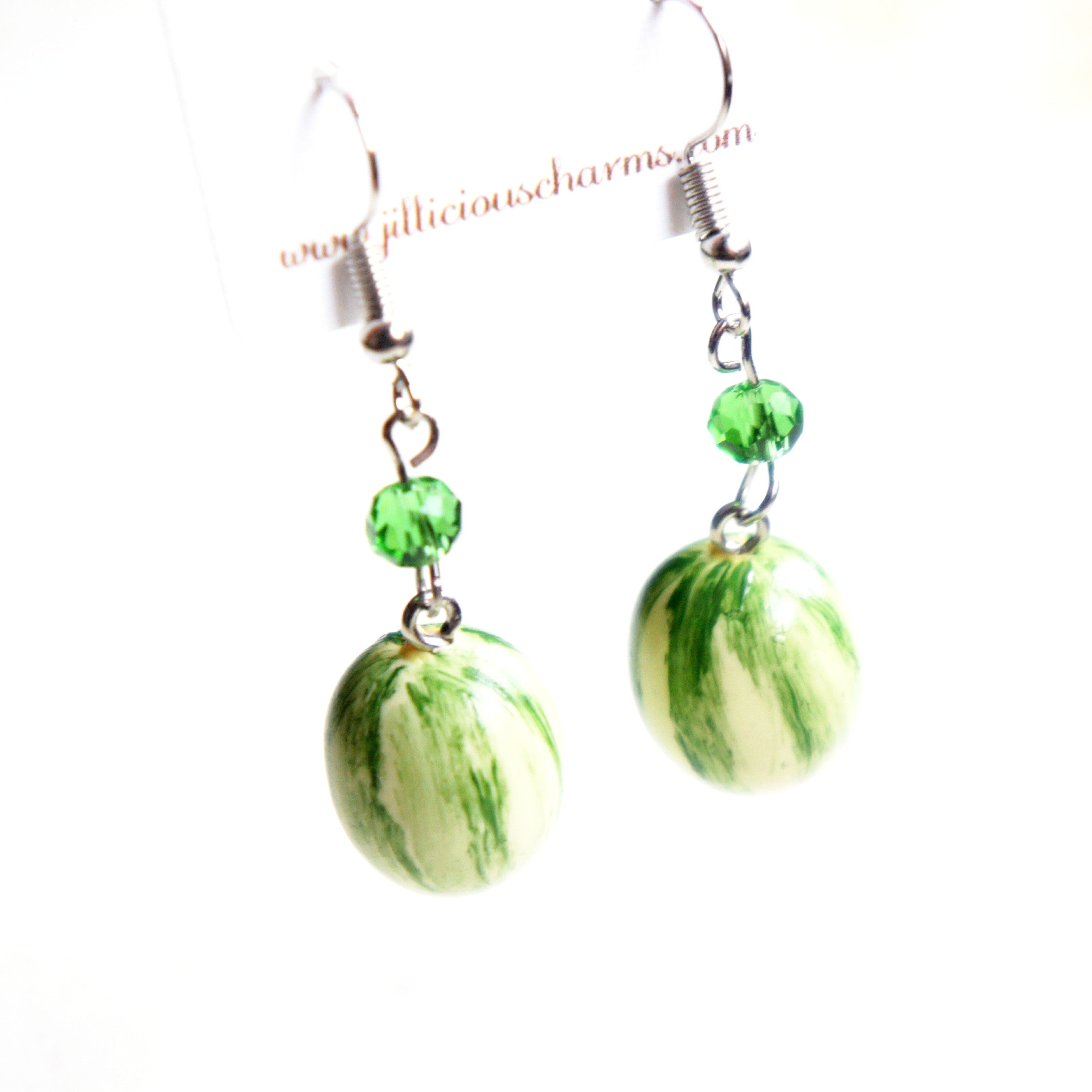 Watermelon Dangle Earrings - Jillicious charms and accessories