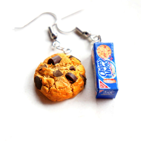 Chocolate Chip Cookies Dangle Earrings - Jillicious charms and accessories