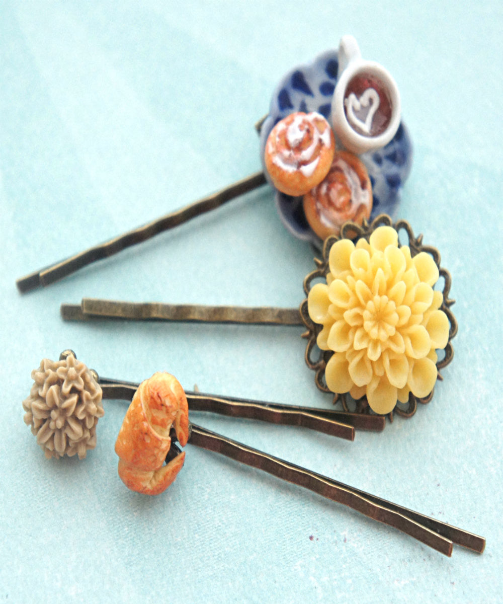 Afternoon Tea Filigree Hair Pins - Jillicious charms and accessories