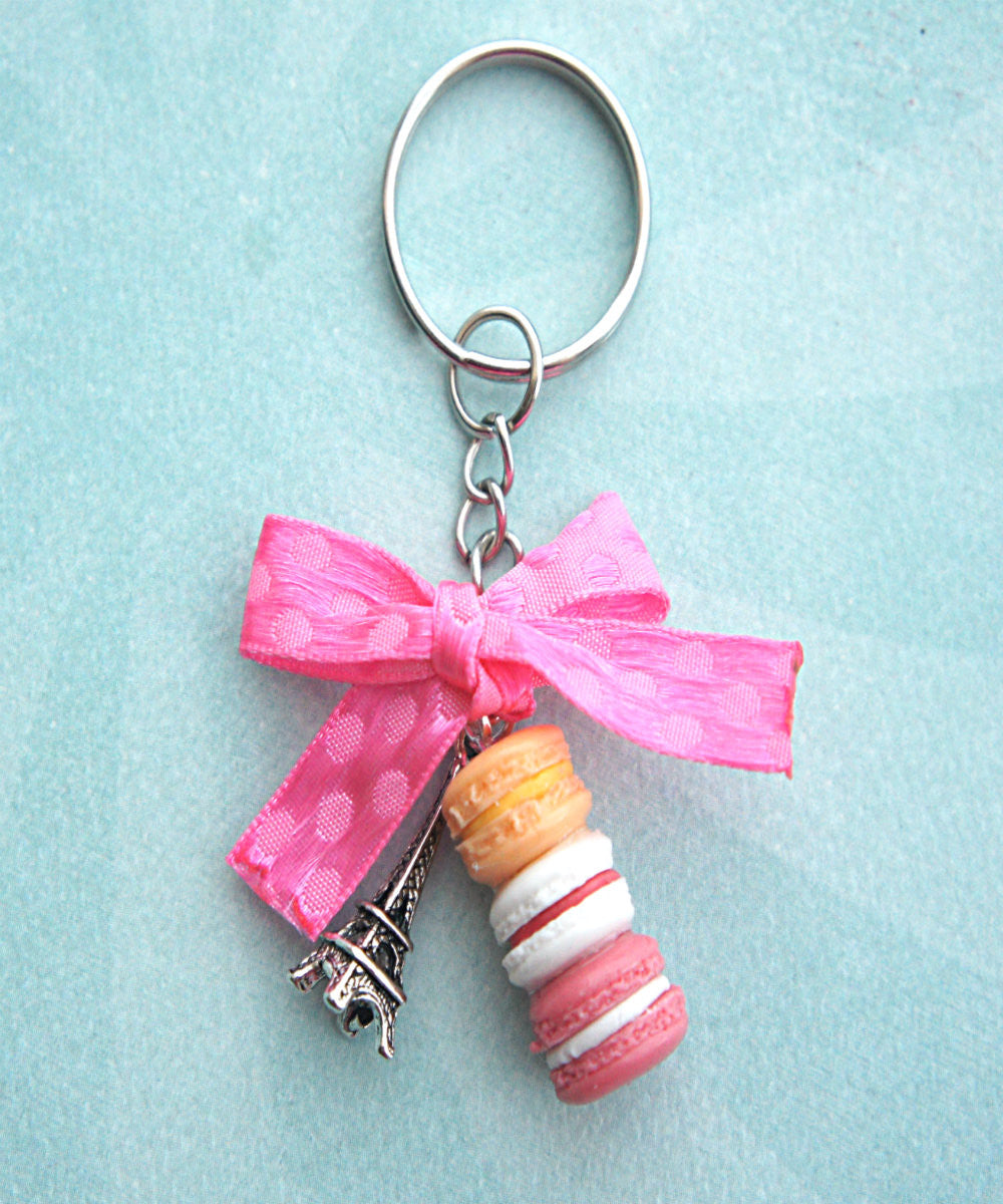 Parisian Themed Keychain - Jillicious charms and accessories
