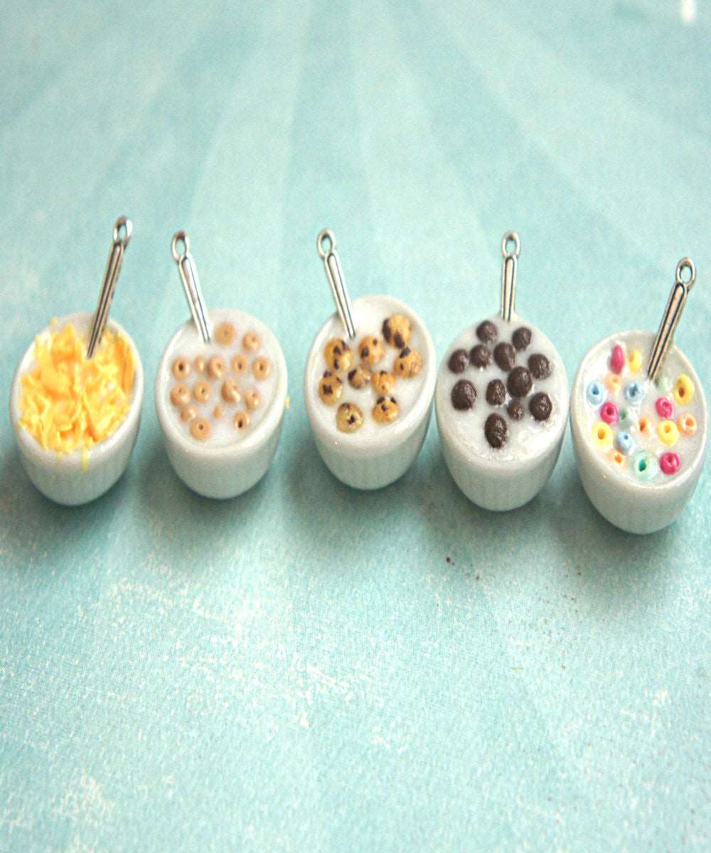 Cereal Bowl Necklace - Jillicious charms and accessories