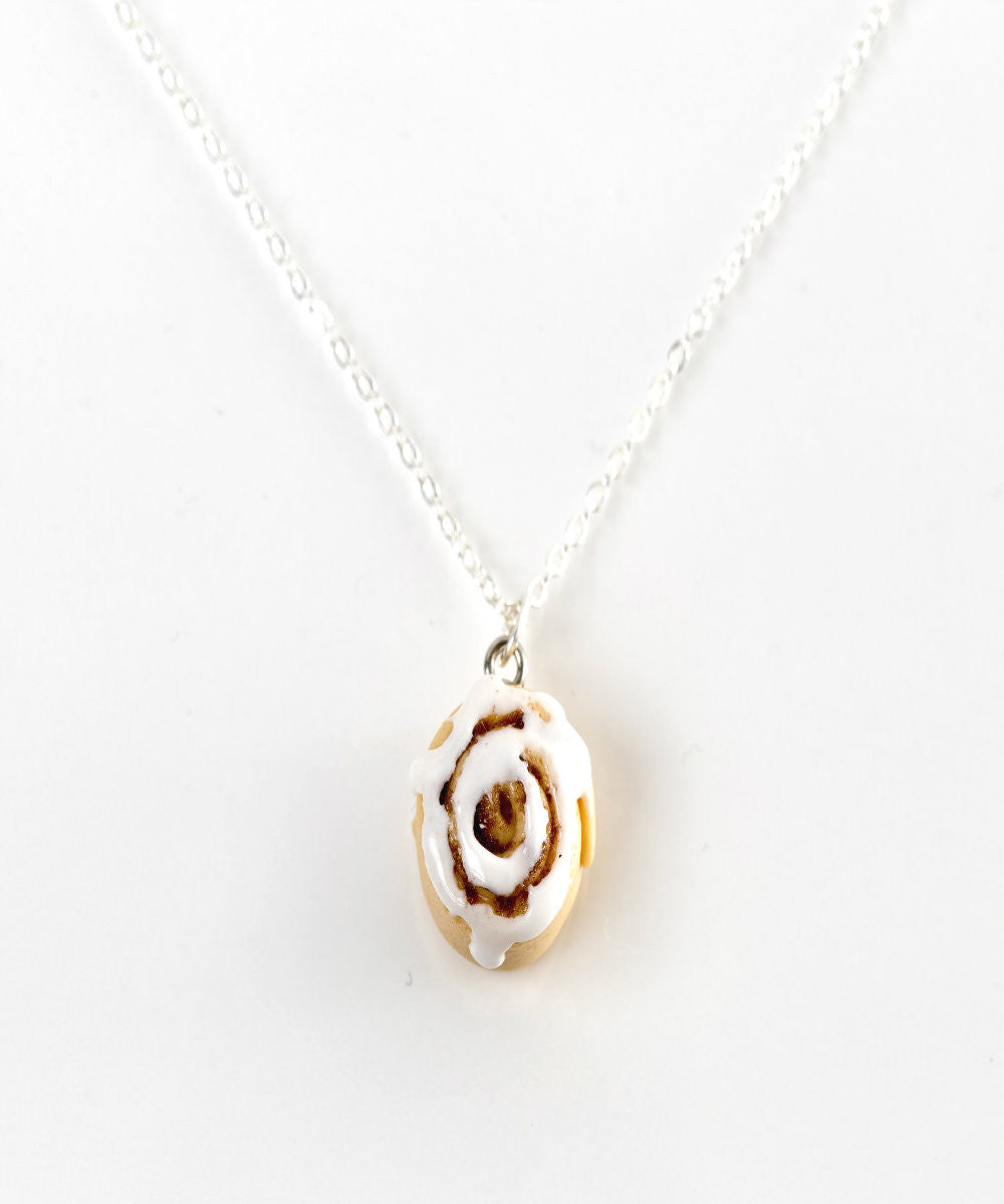 cinnamon bun necklace - Jillicious charms and accessories