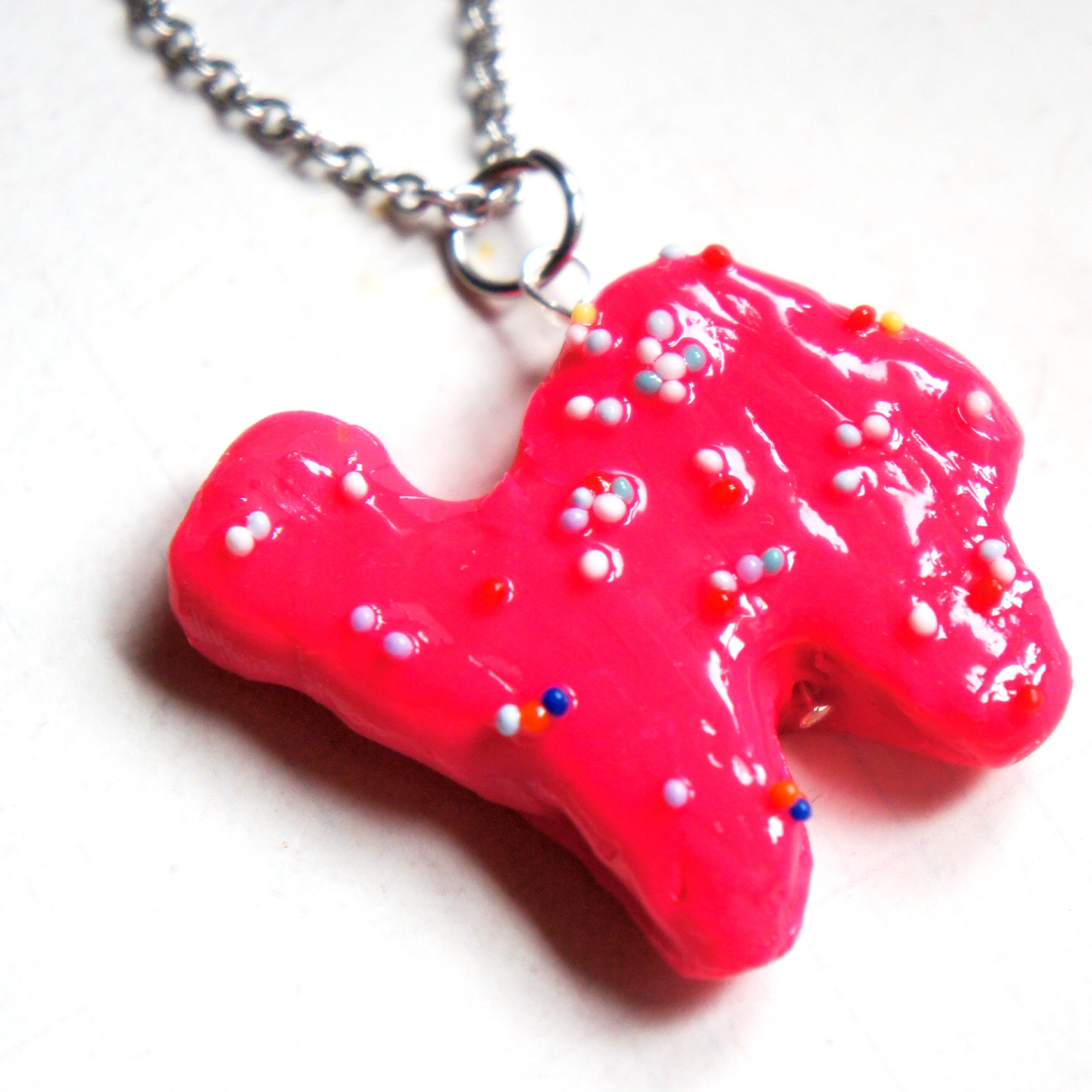 Circus Animal Cookie Necklace