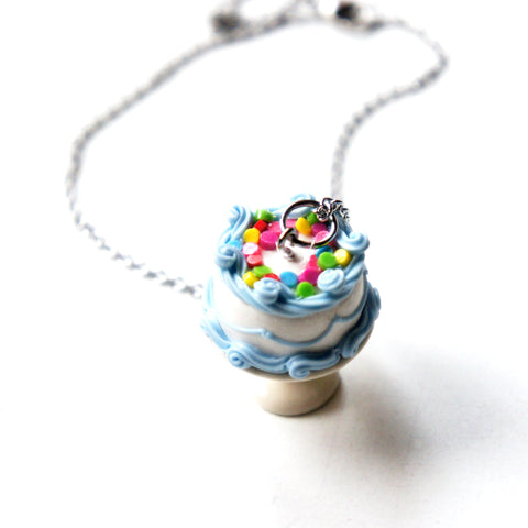 Confetti Birthday Cake Necklace
