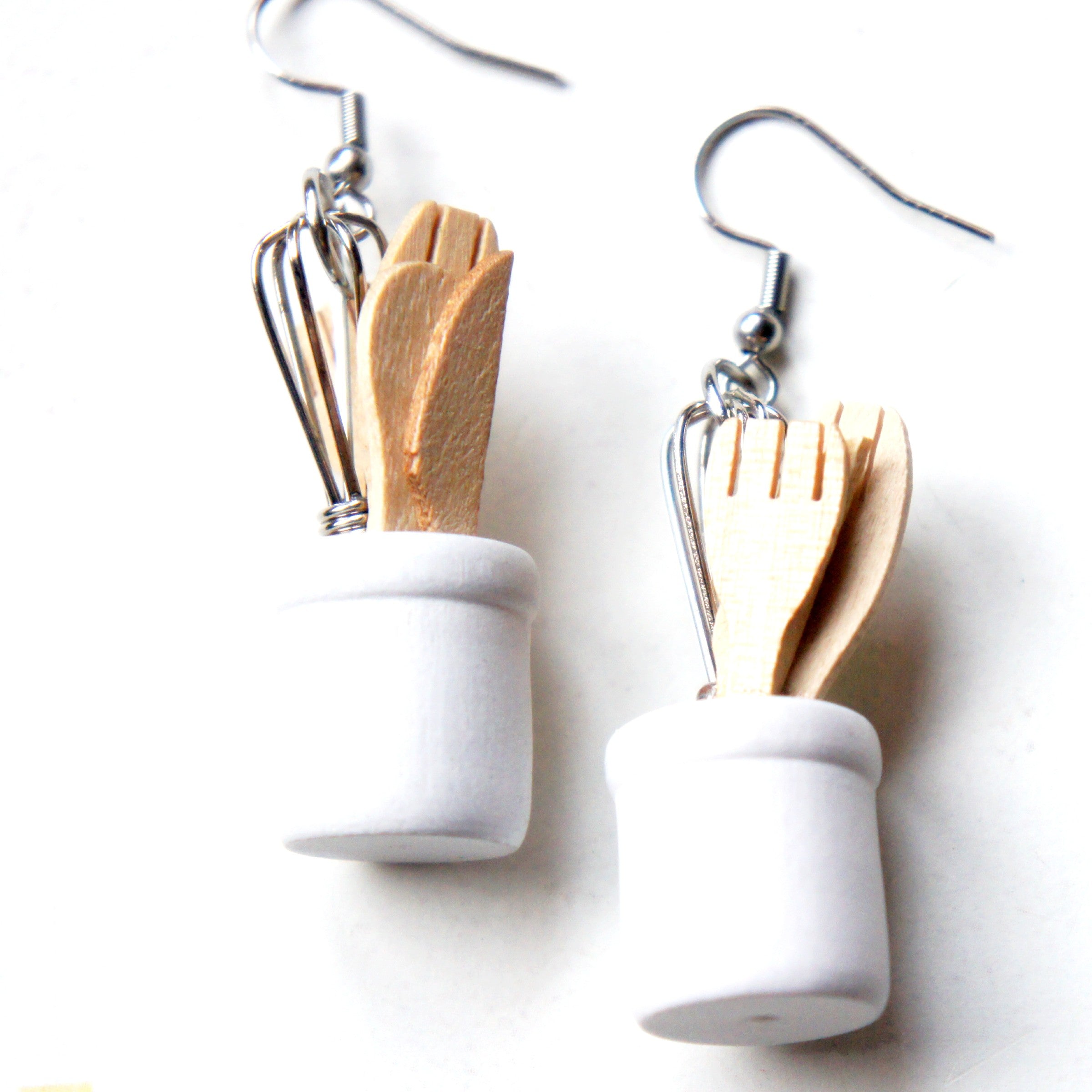 Kitchen Utensil Set Dangle Earrings