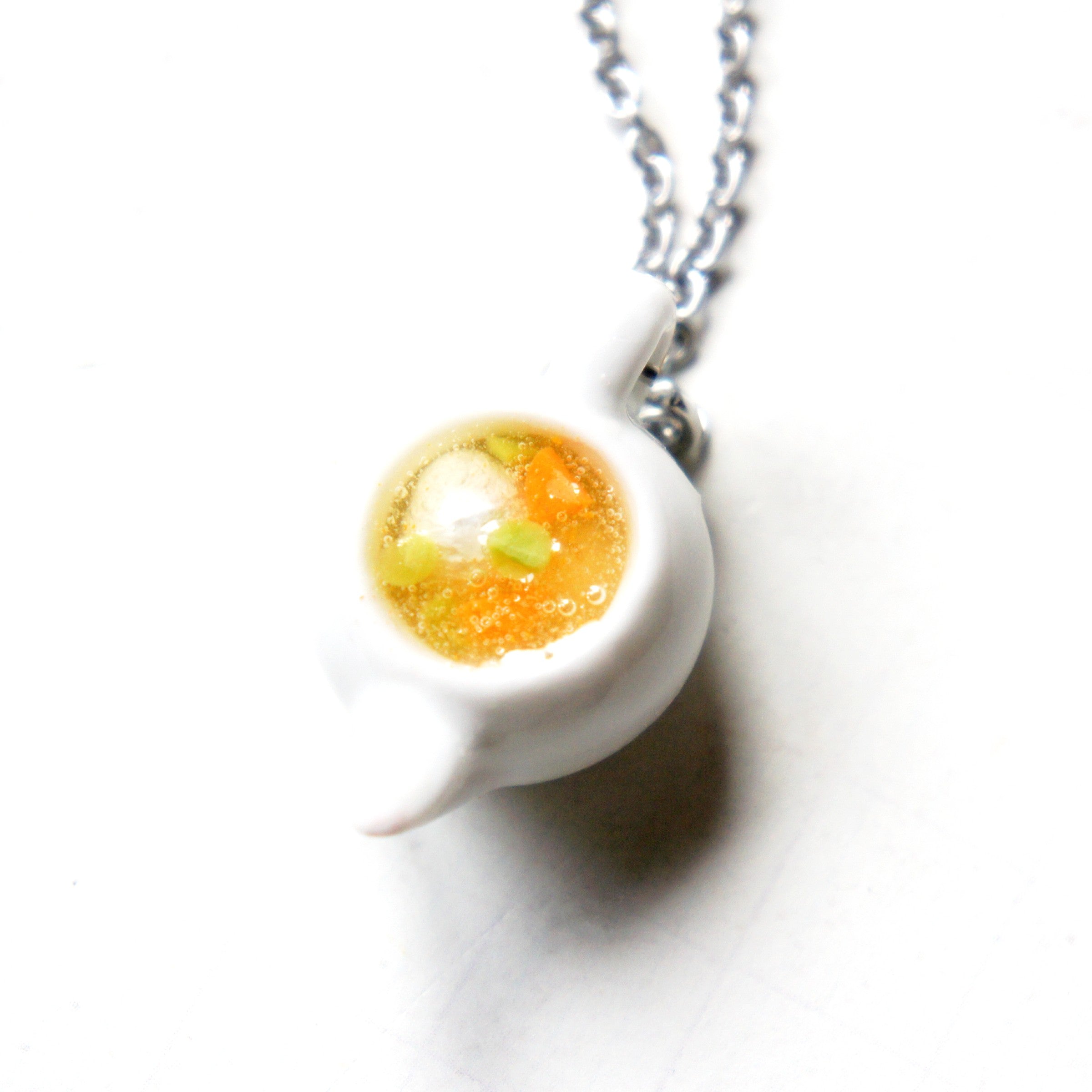 Matzo Ball Soup Necklace