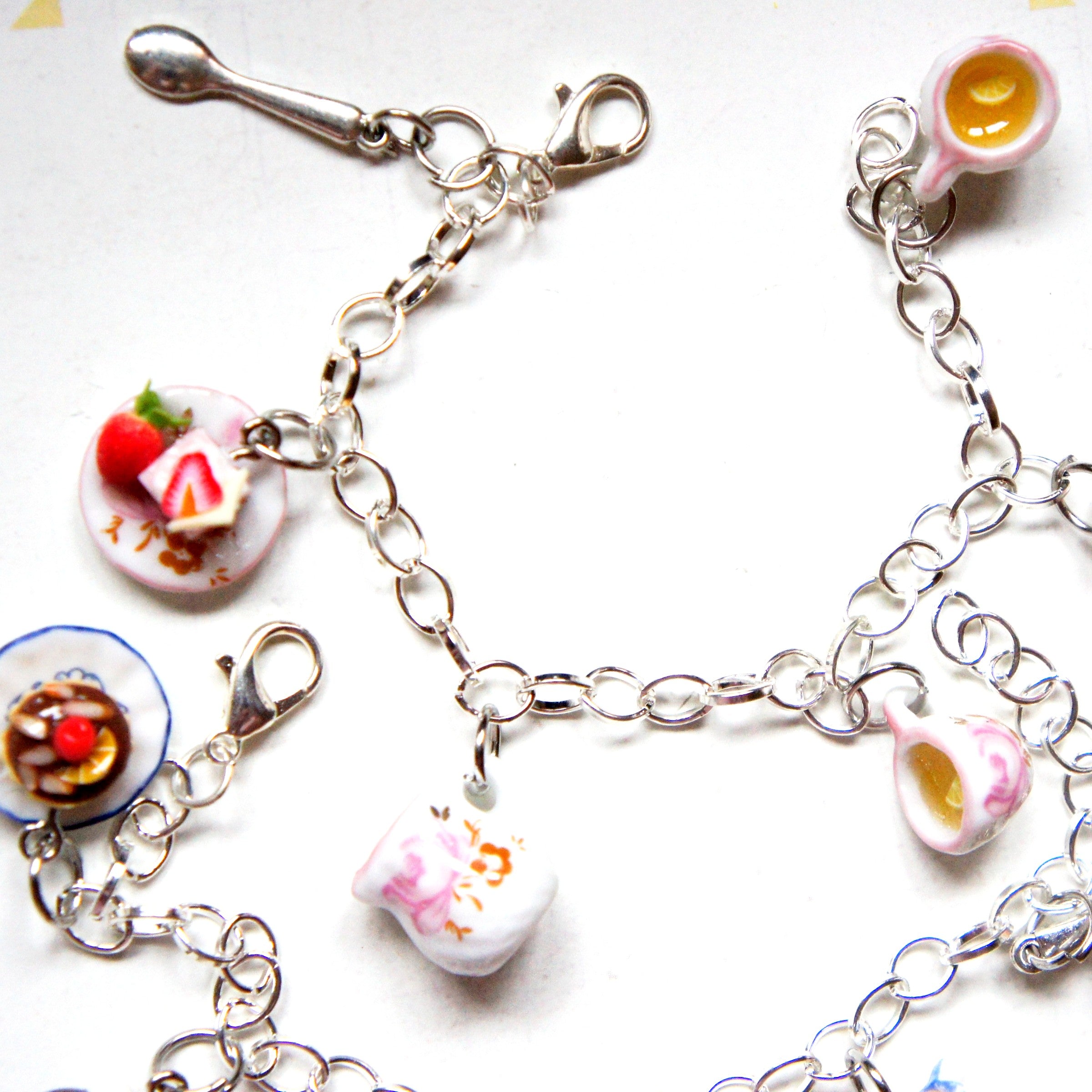 Tea Party Charm Bracelet
