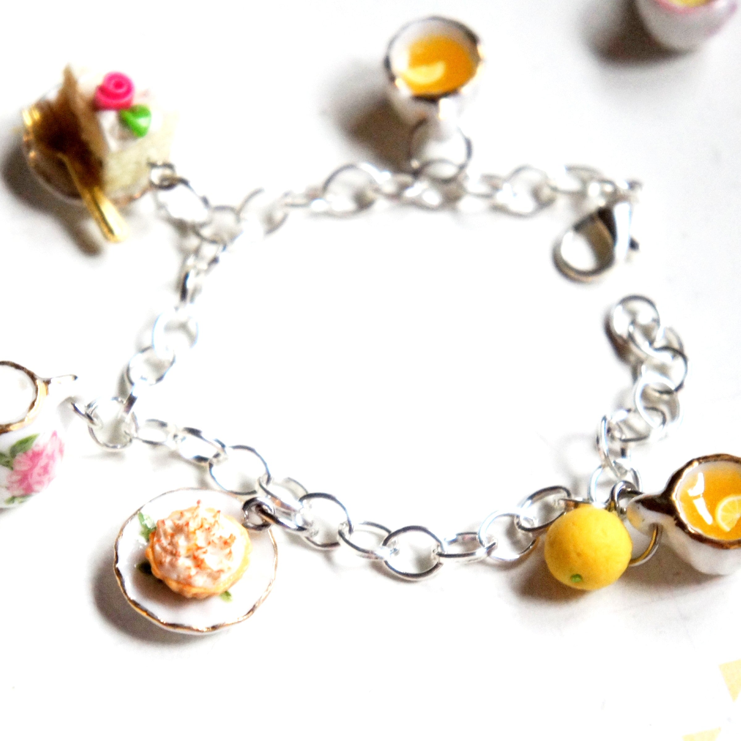 Tea Party Charm Bracelet