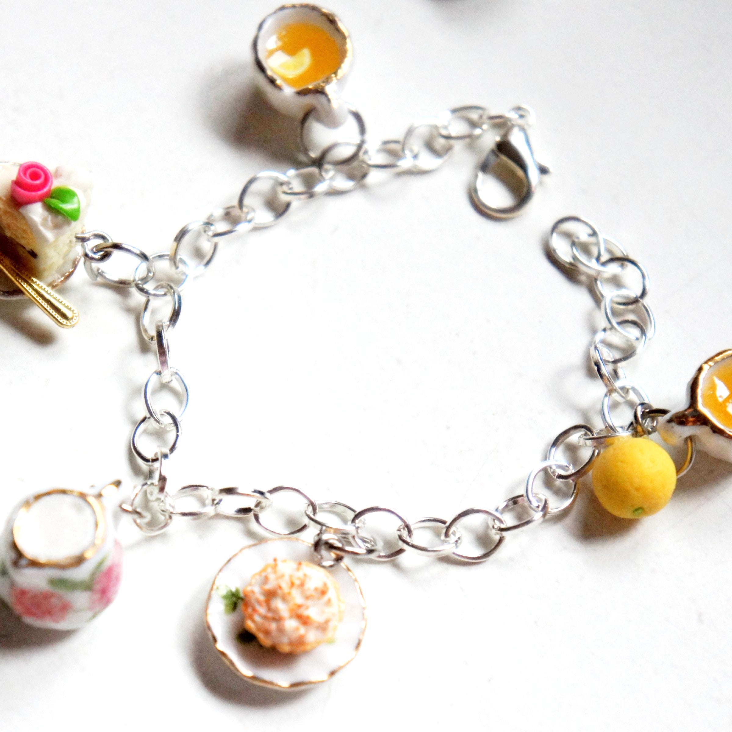 Tea Party Charm Bracelet