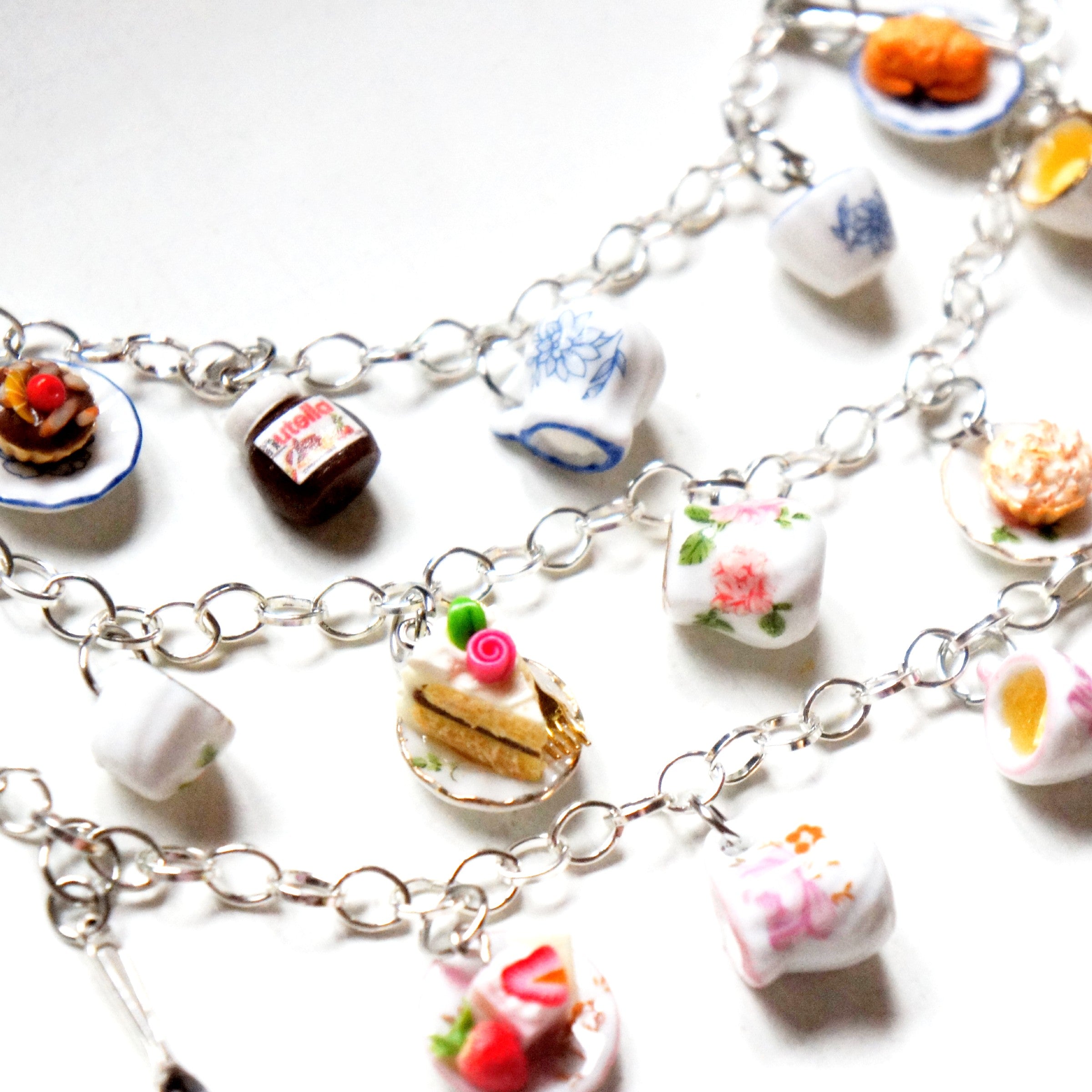 Tea Party Charm Bracelet