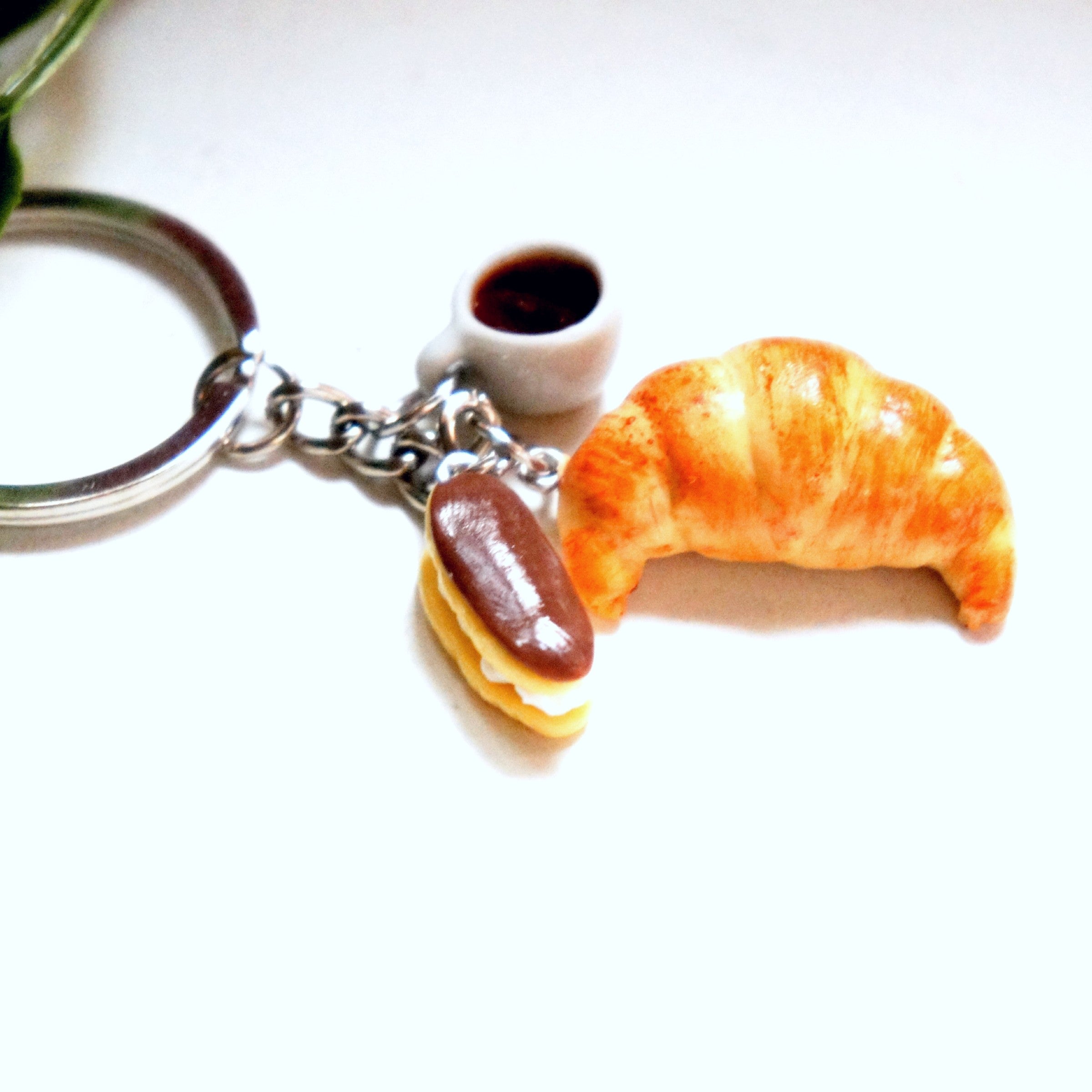 Paris Cafe Keychain