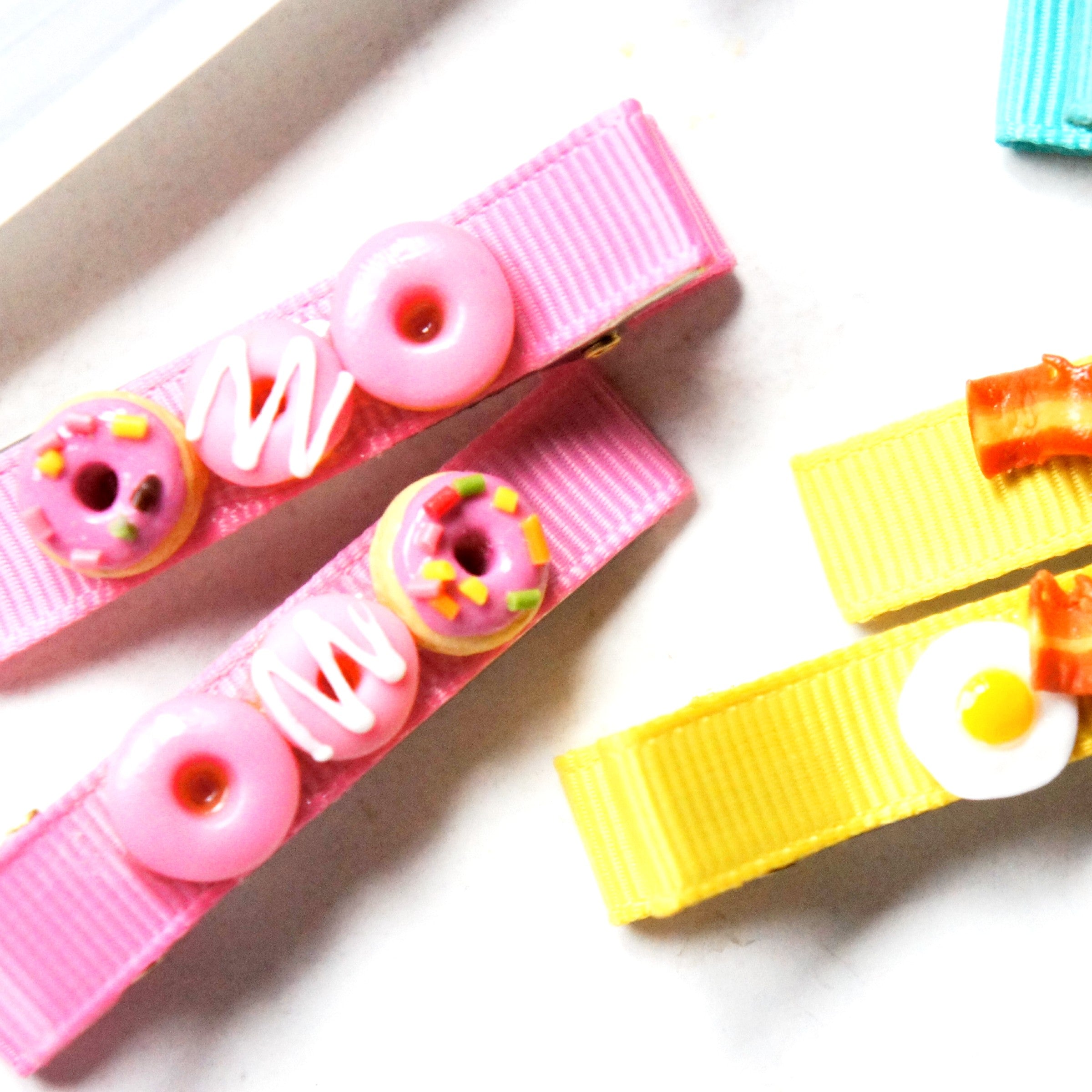 Food Hair Clips