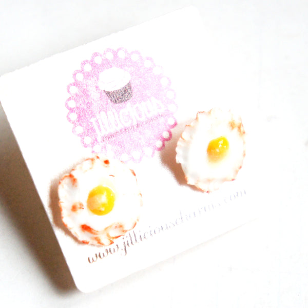 Fried Egg Stud Earrings