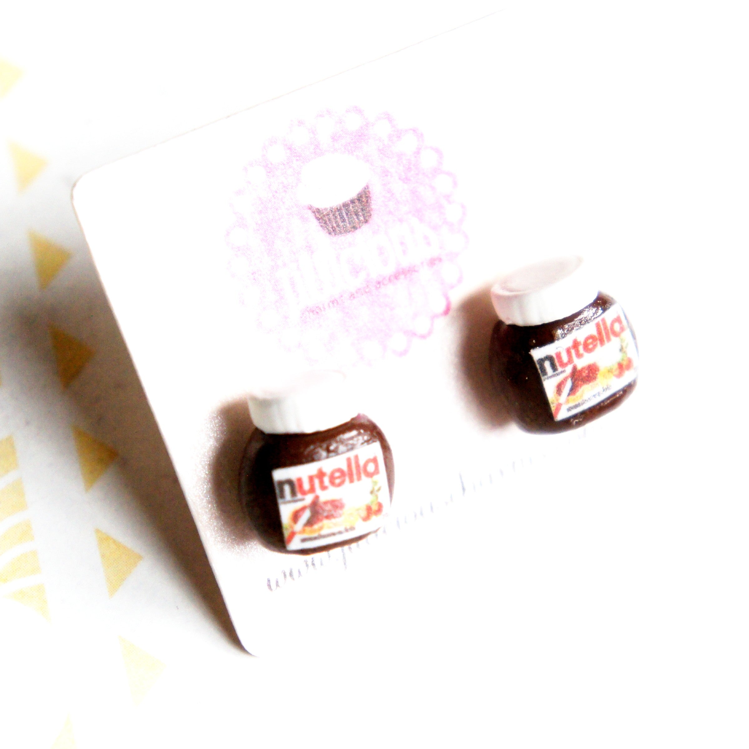 Nutella Stud Earrings