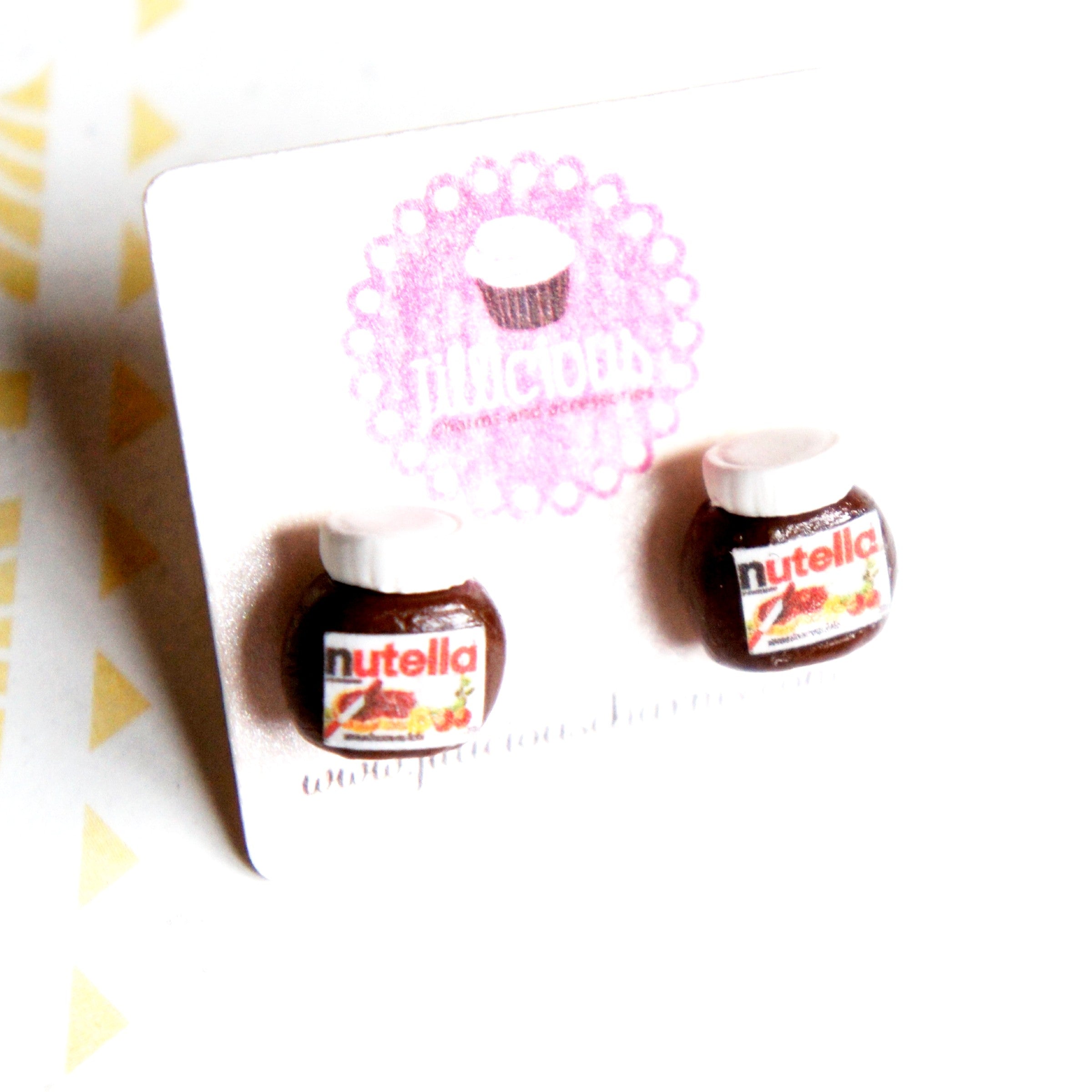 Nutella Stud Earrings