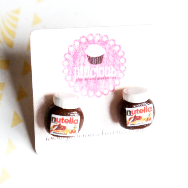 Nutella Stud Earrings