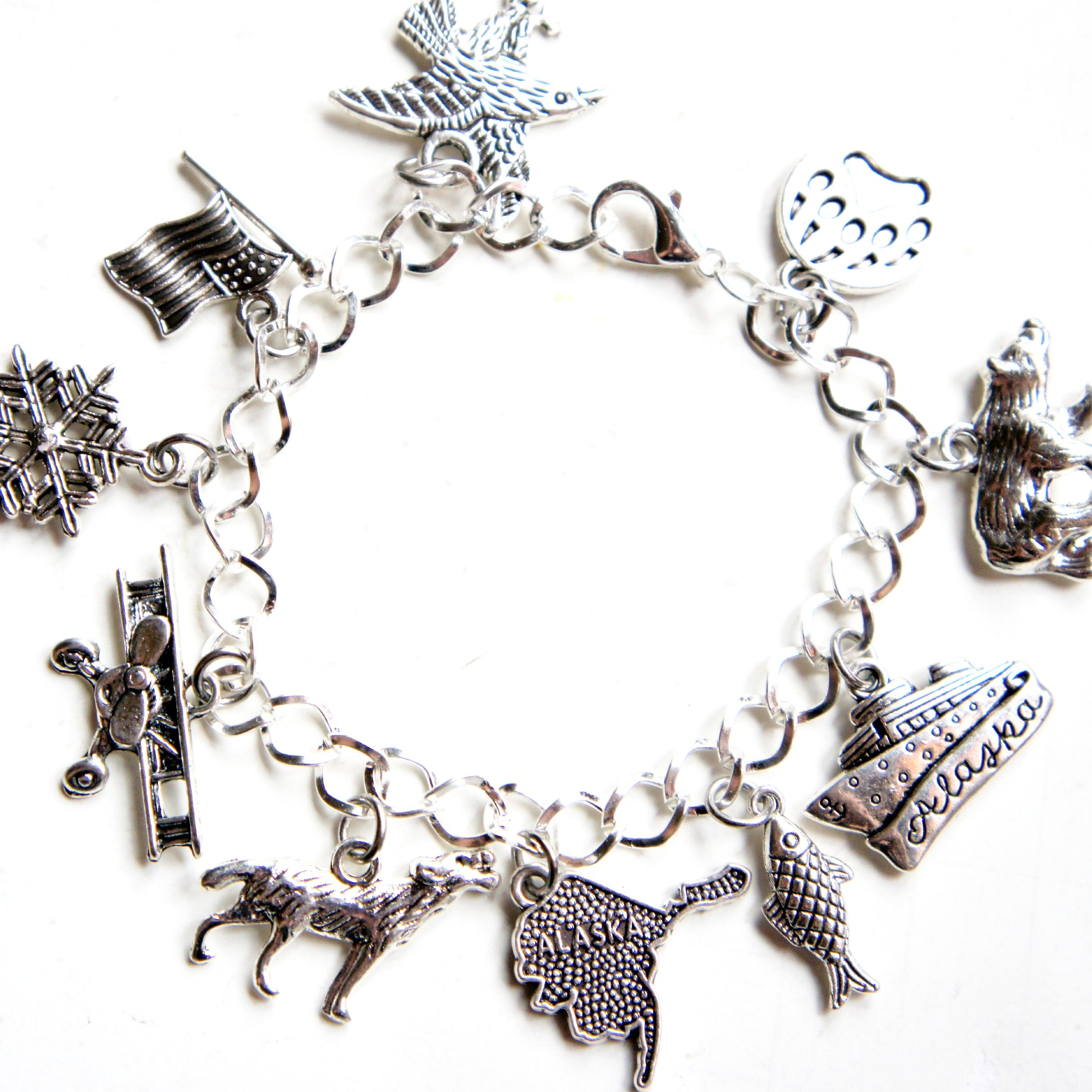 Alaskan Inspired Charm Bracelet