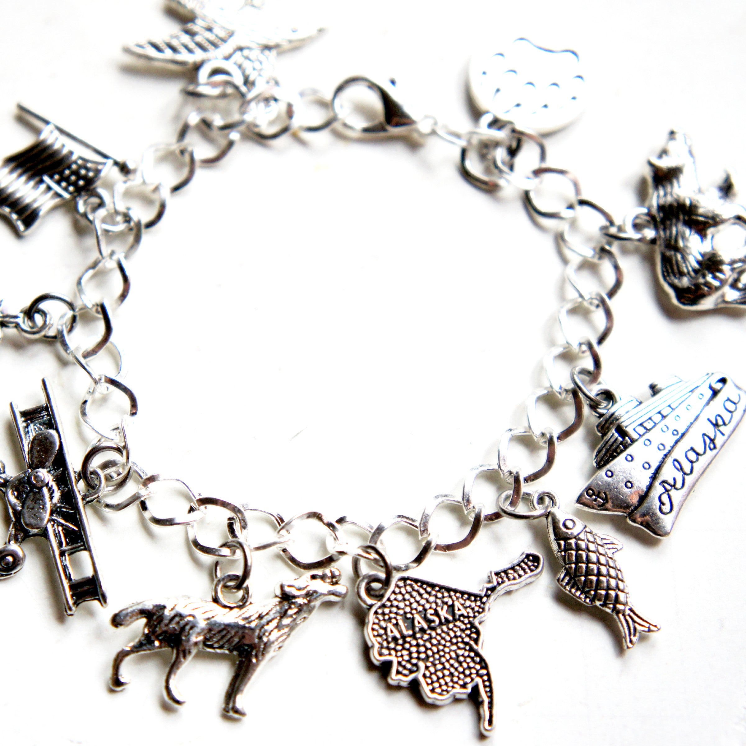 Alaskan Inspired Charm Bracelet