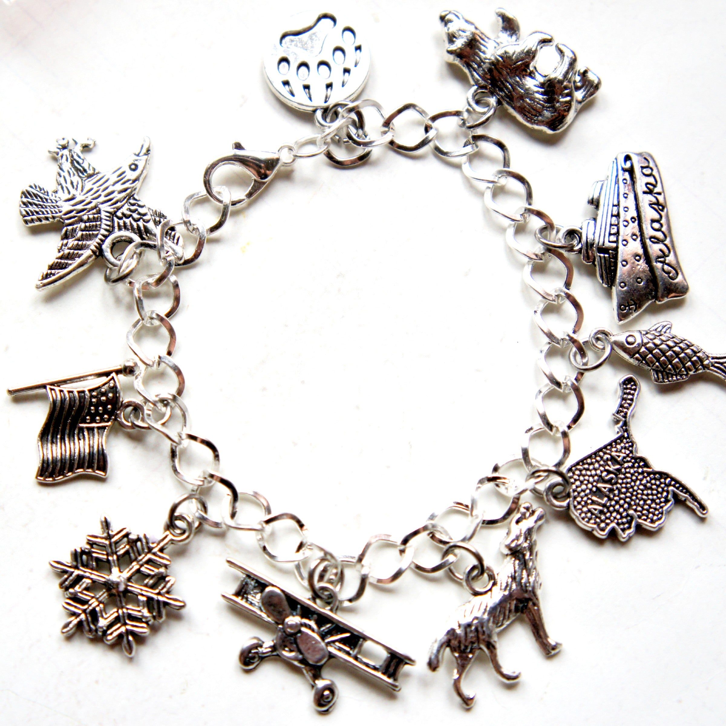 Alaskan Inspired Charm Bracelet