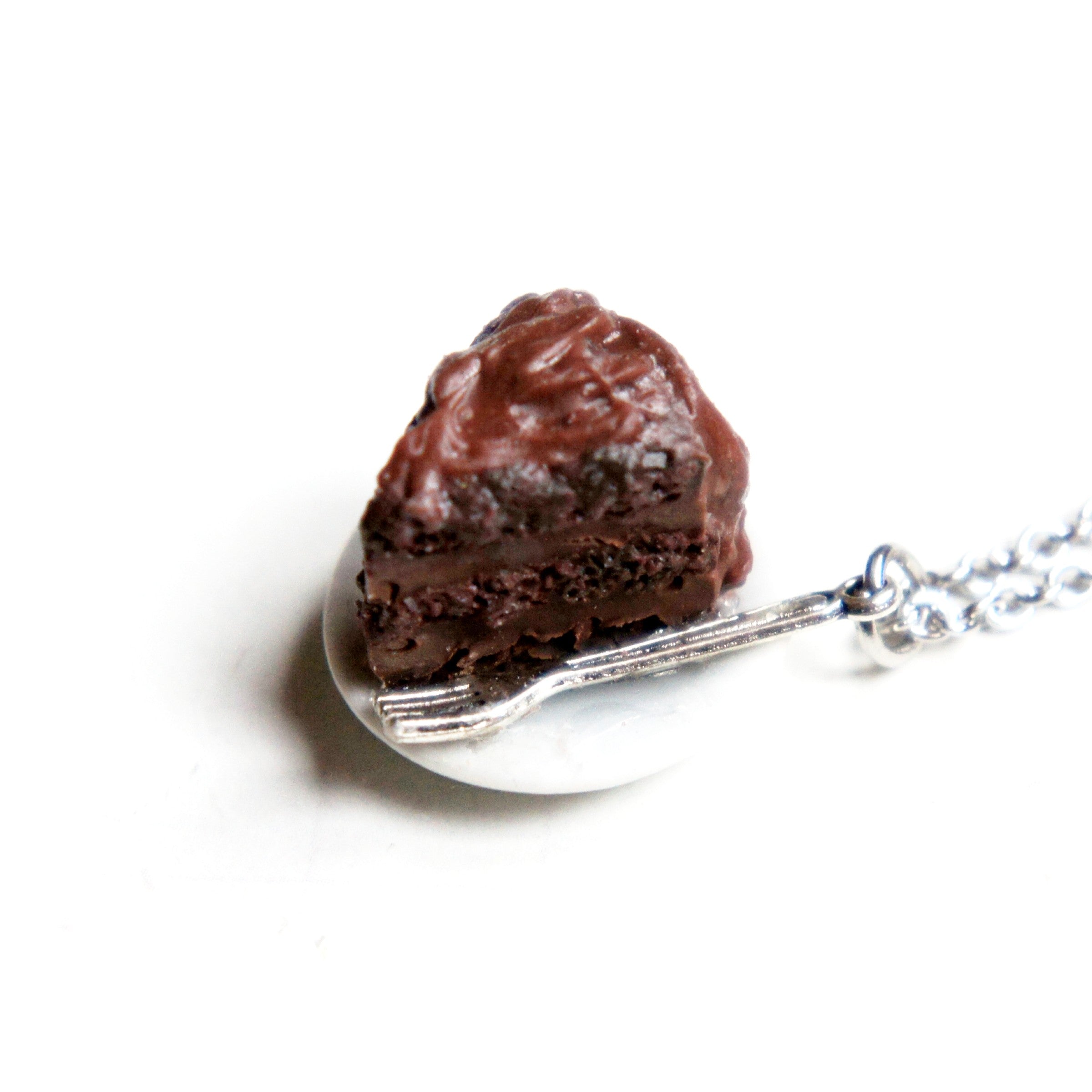 Chocolate Cake Necklace