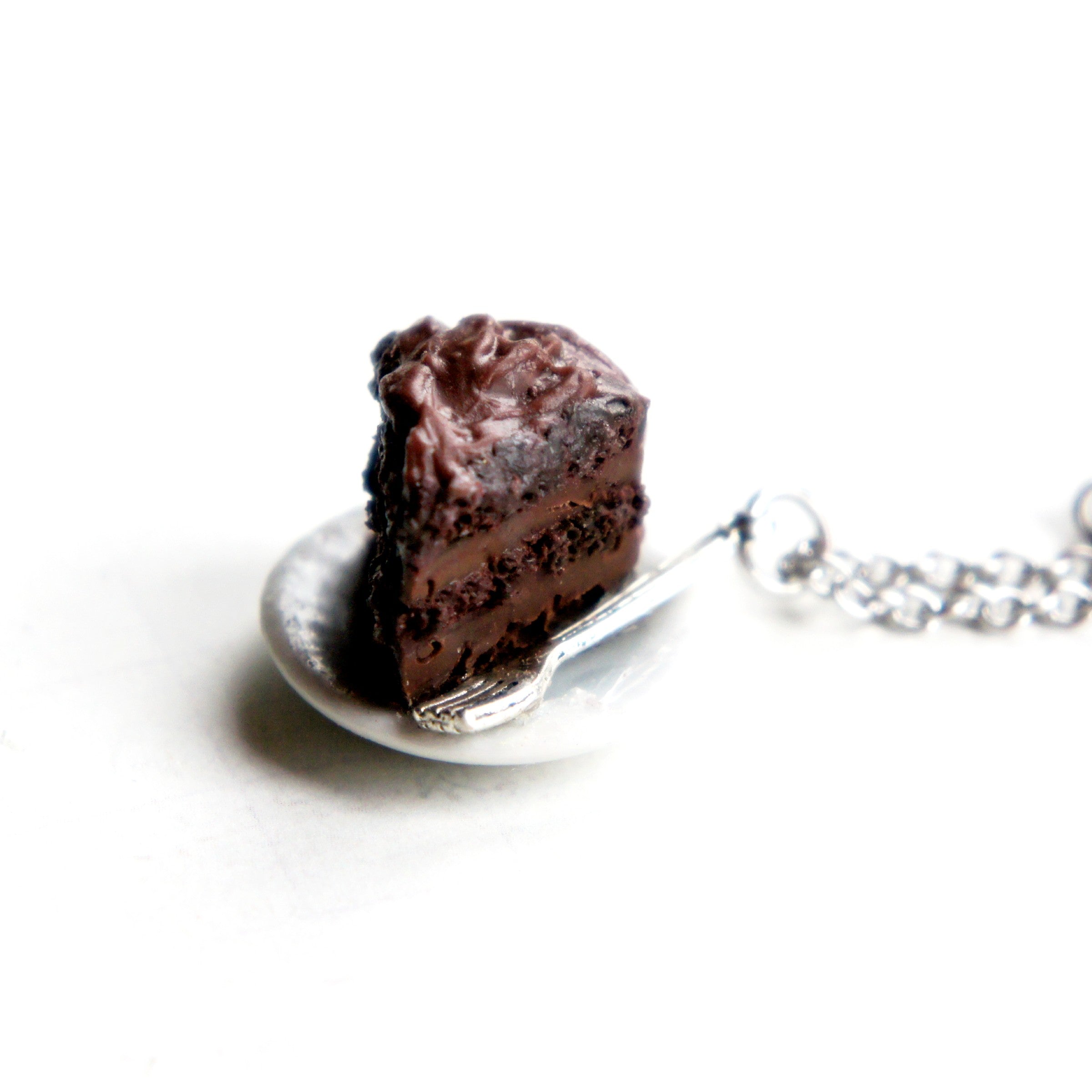 Chocolate Cake Necklace