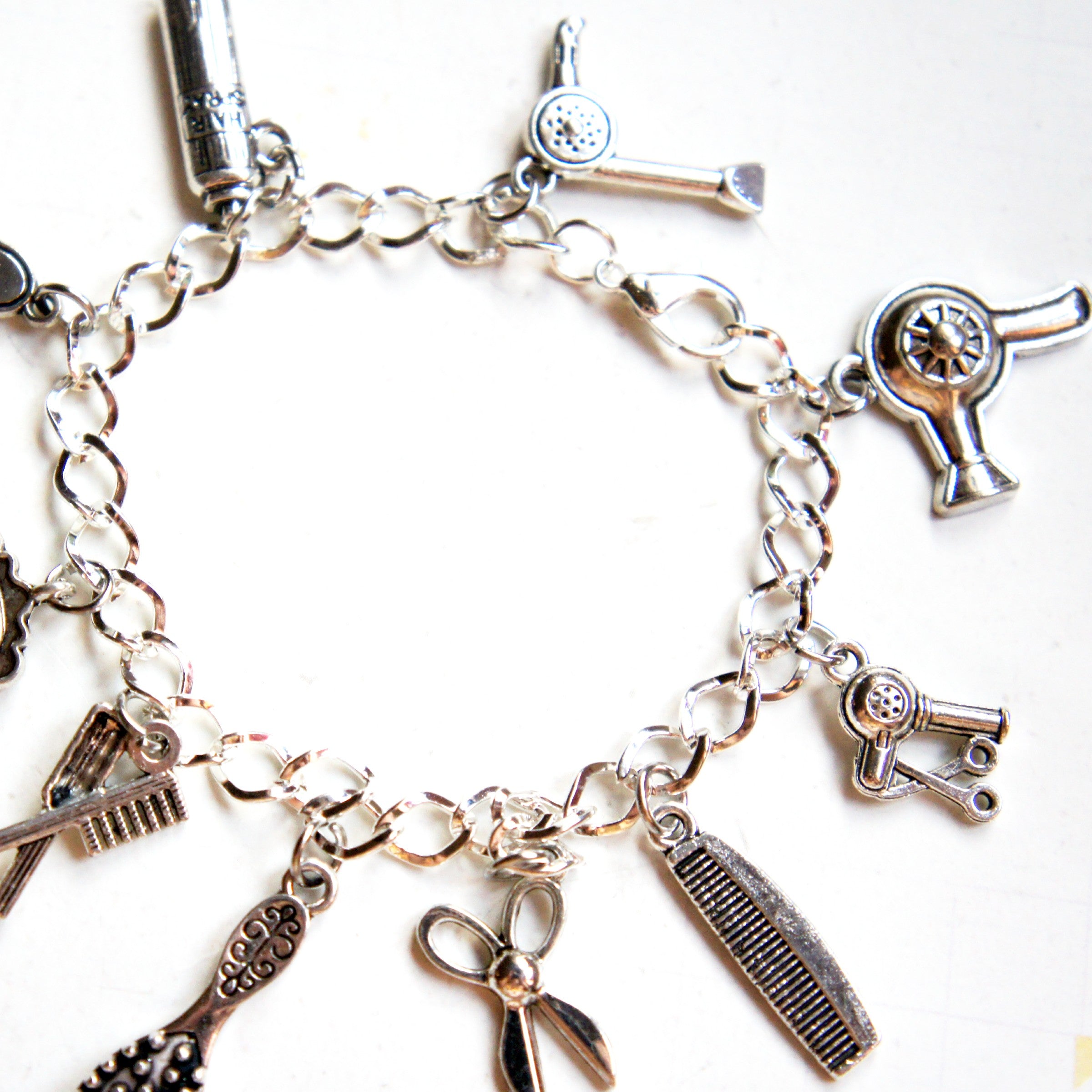 Salon Stylist Charm Bracelet