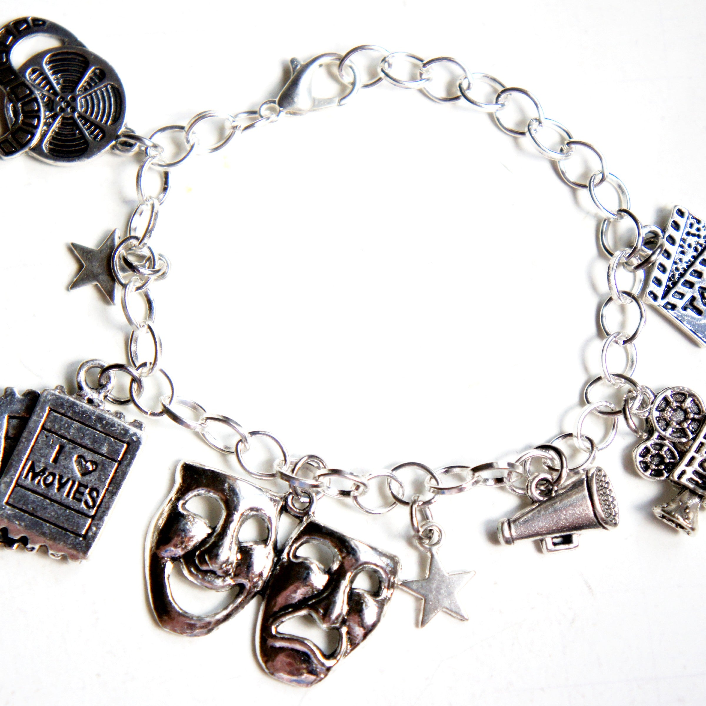 Theater Actor Charm Bracelet