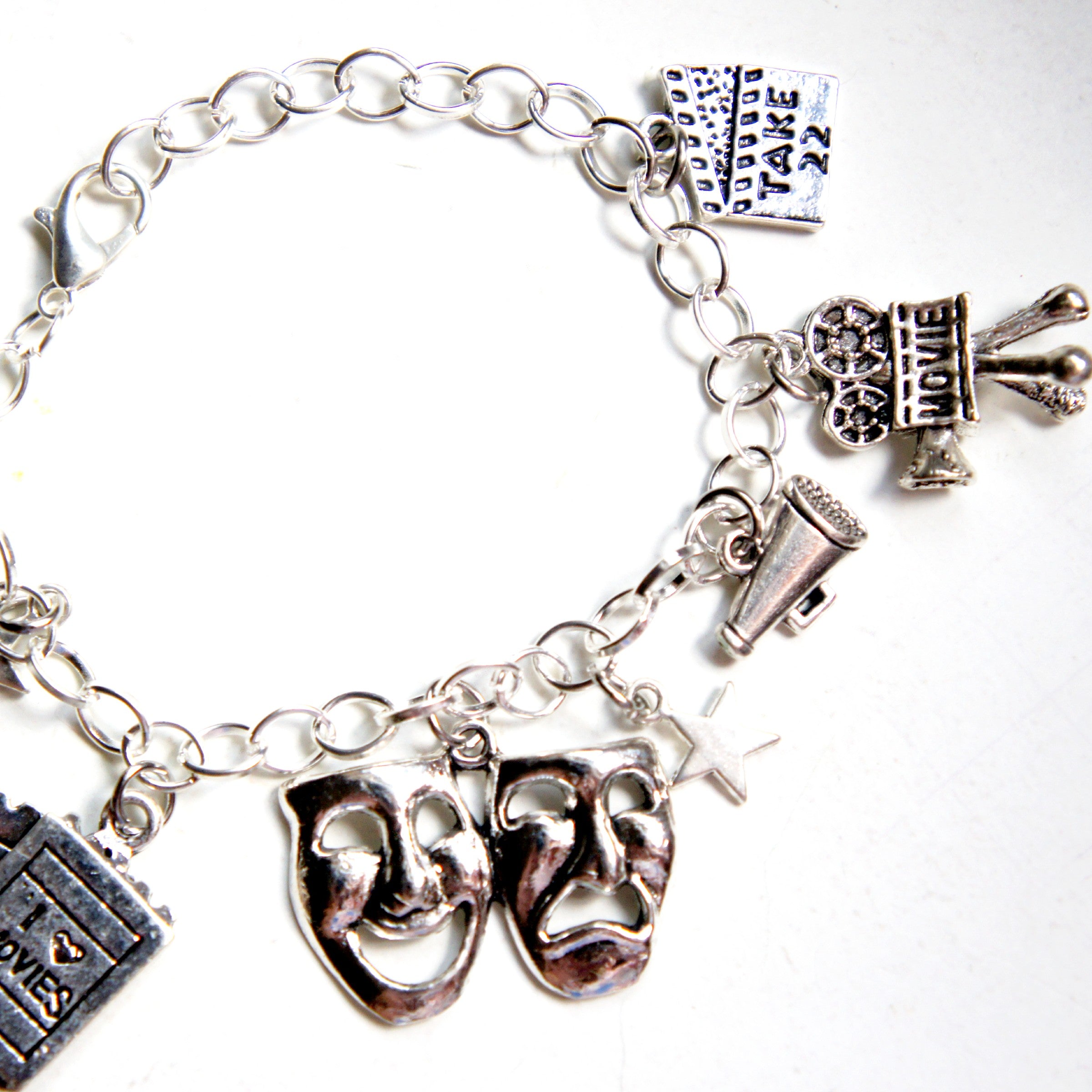 Theater Actor Charm Bracelet