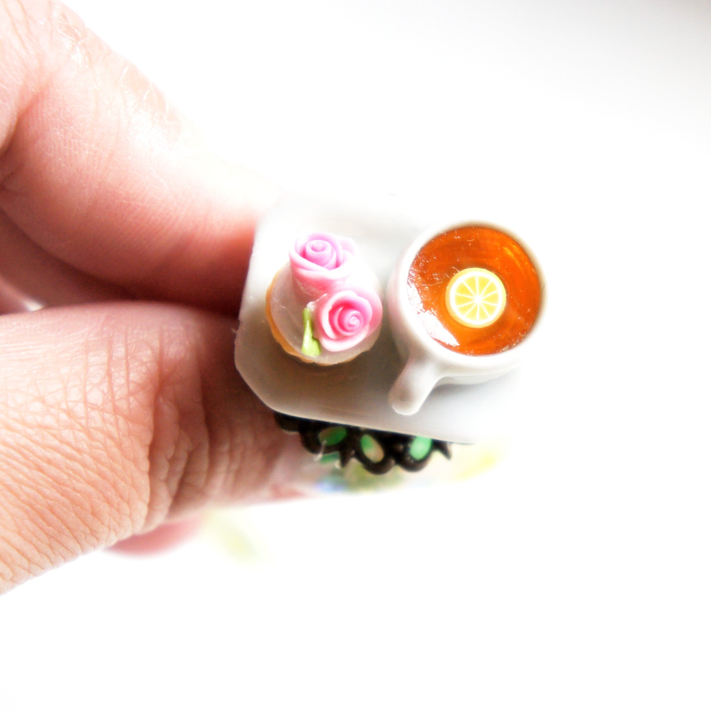 Rose Cupcake and Tea Ring