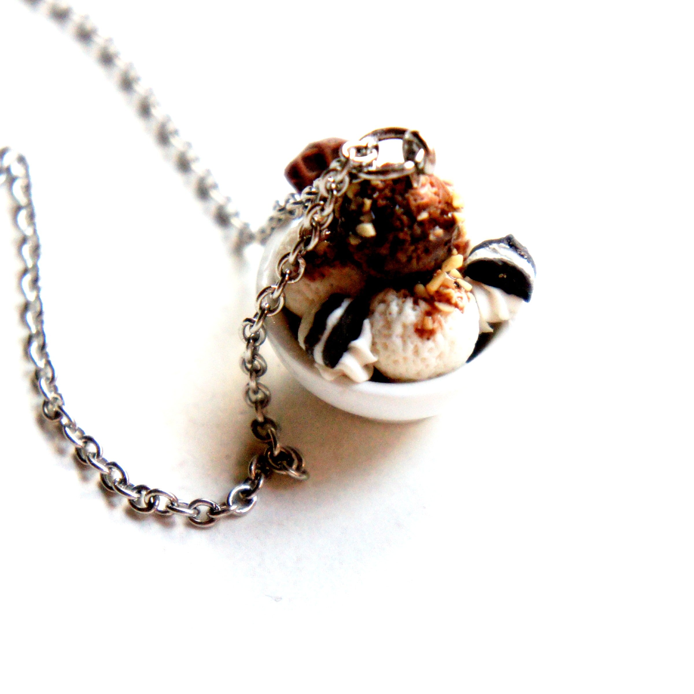 Ice Cream Sundae Necklace