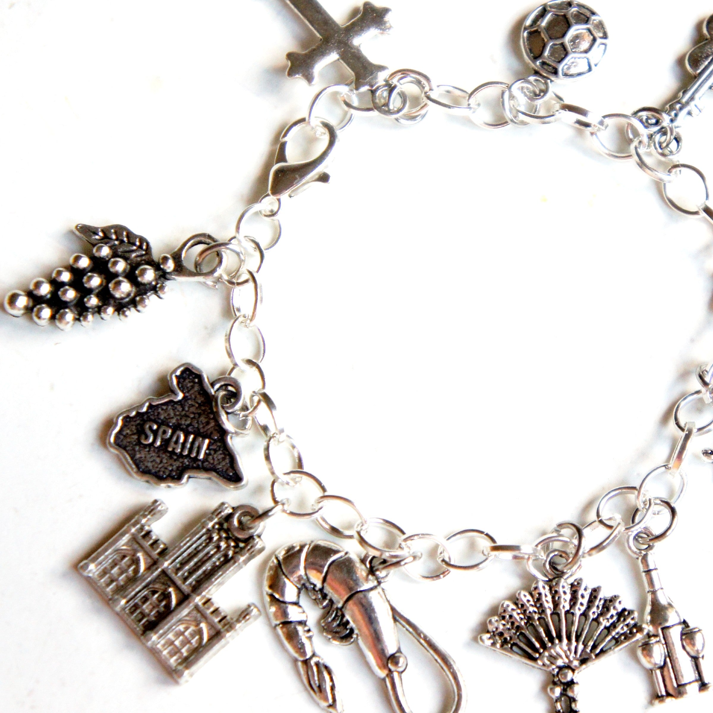 Spain Inspired Charm Bracelet