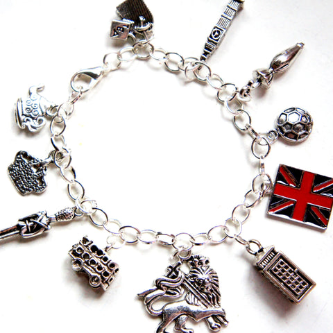 London Inspired Charm Bracelet