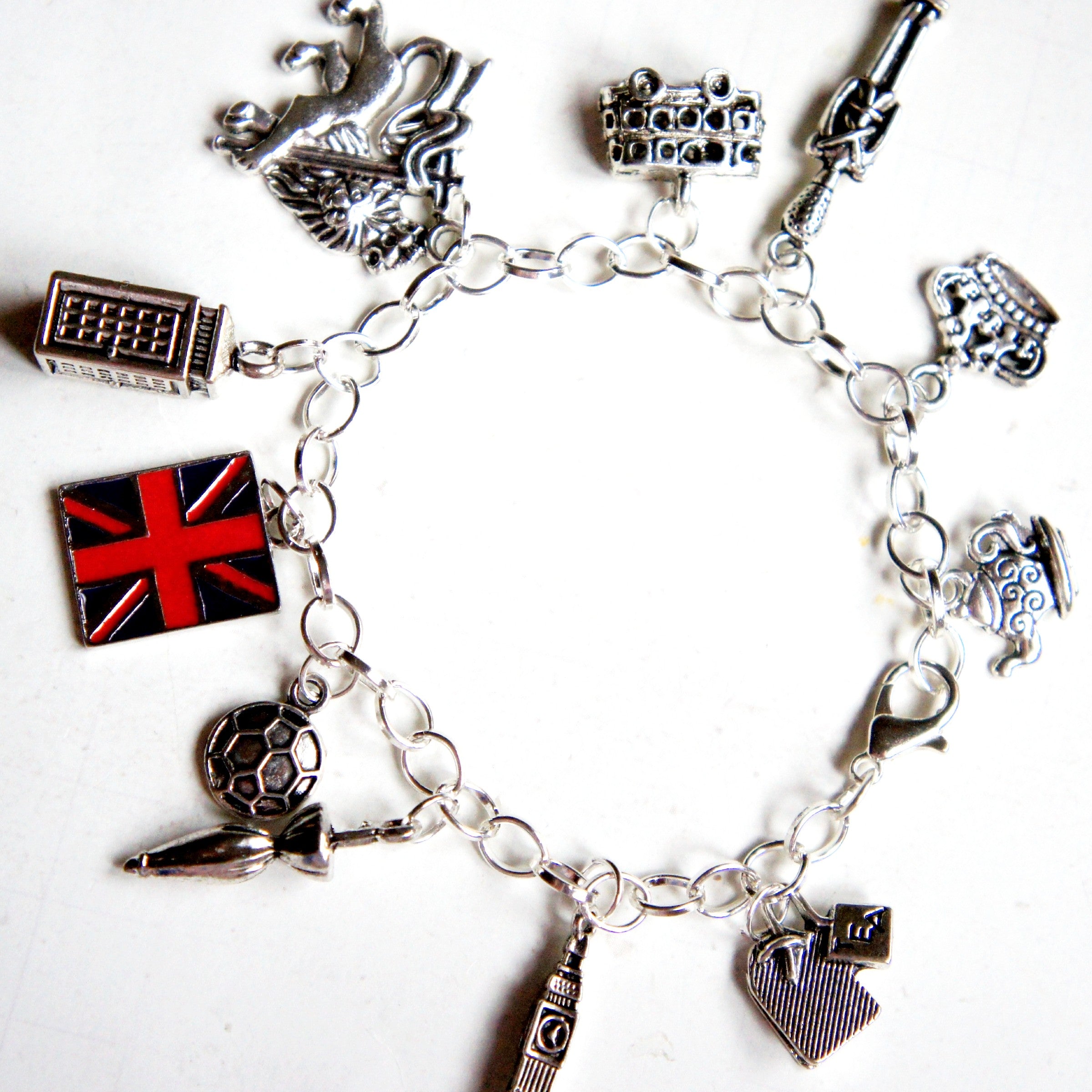 London Inspired Charm Bracelet