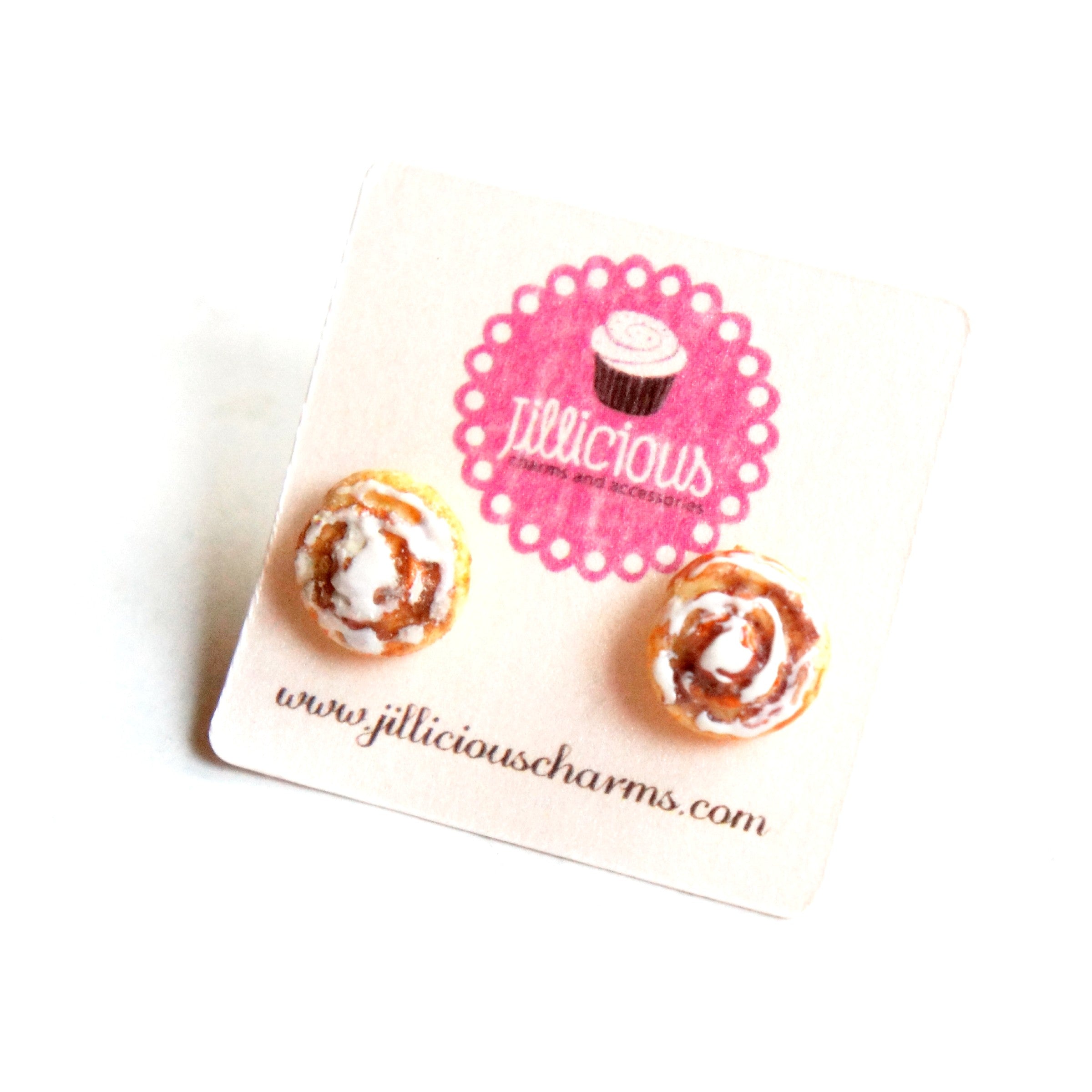 Cinnamon Rolls Stud Earrings