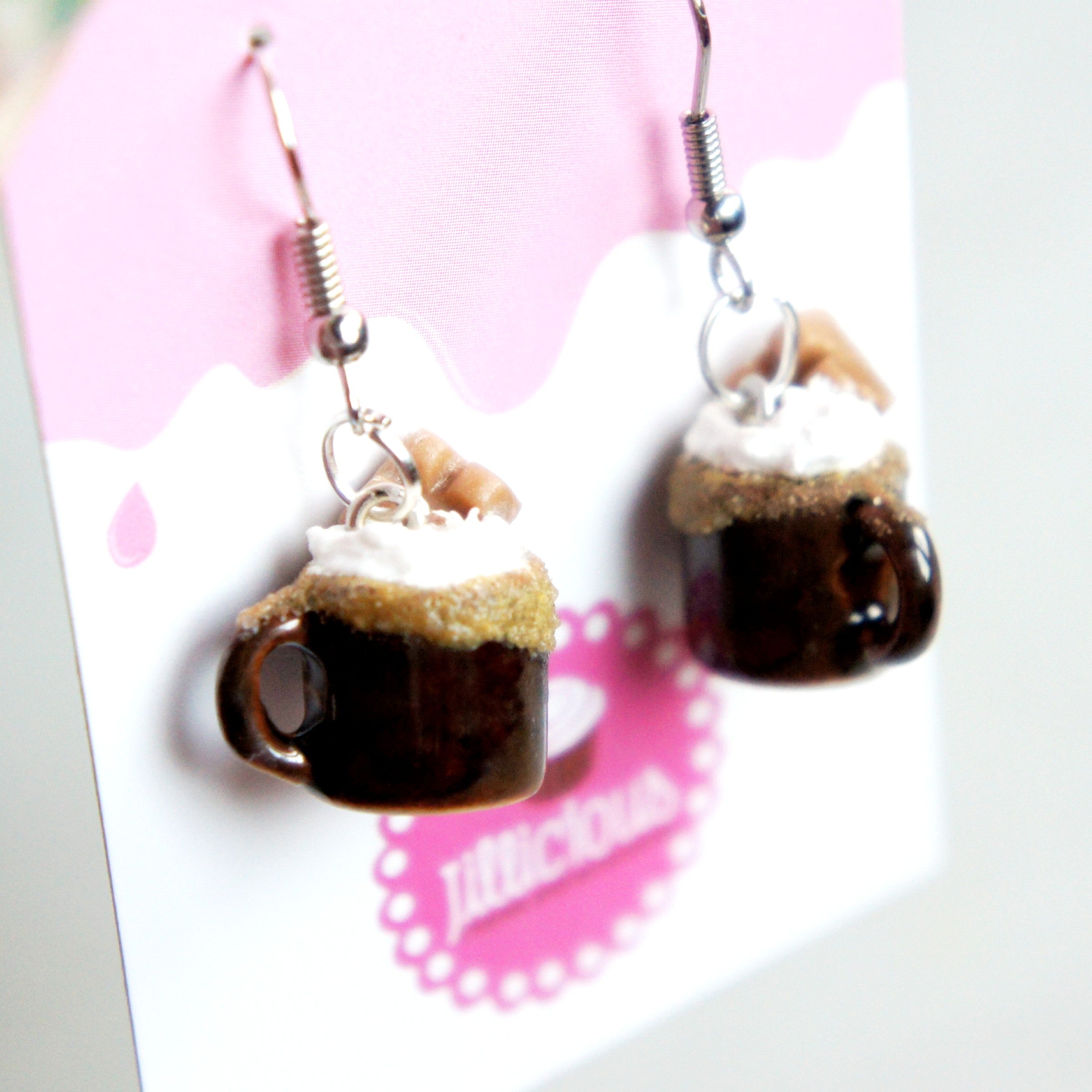 Smores Latte Earrings