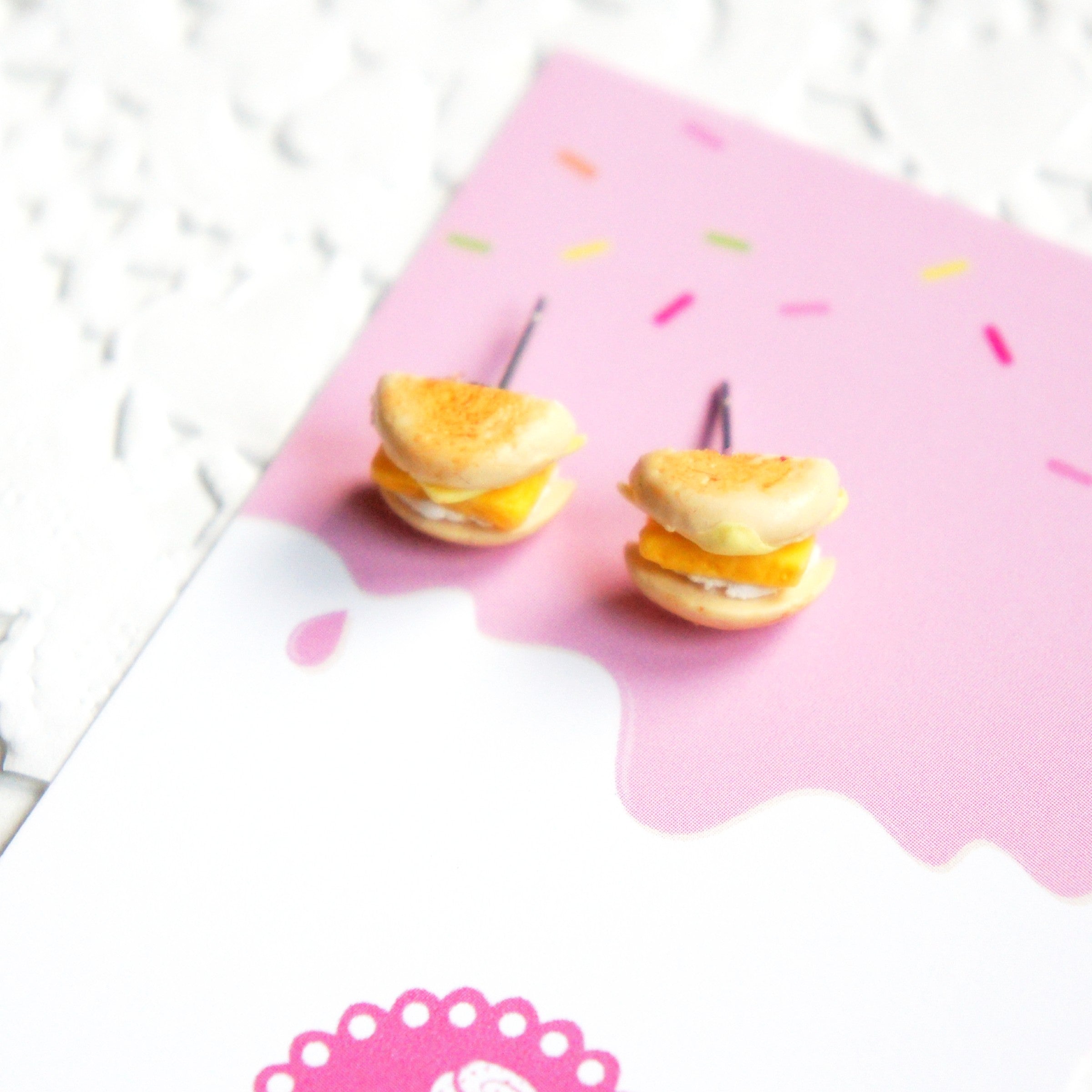 Fish Sandwich Earrings