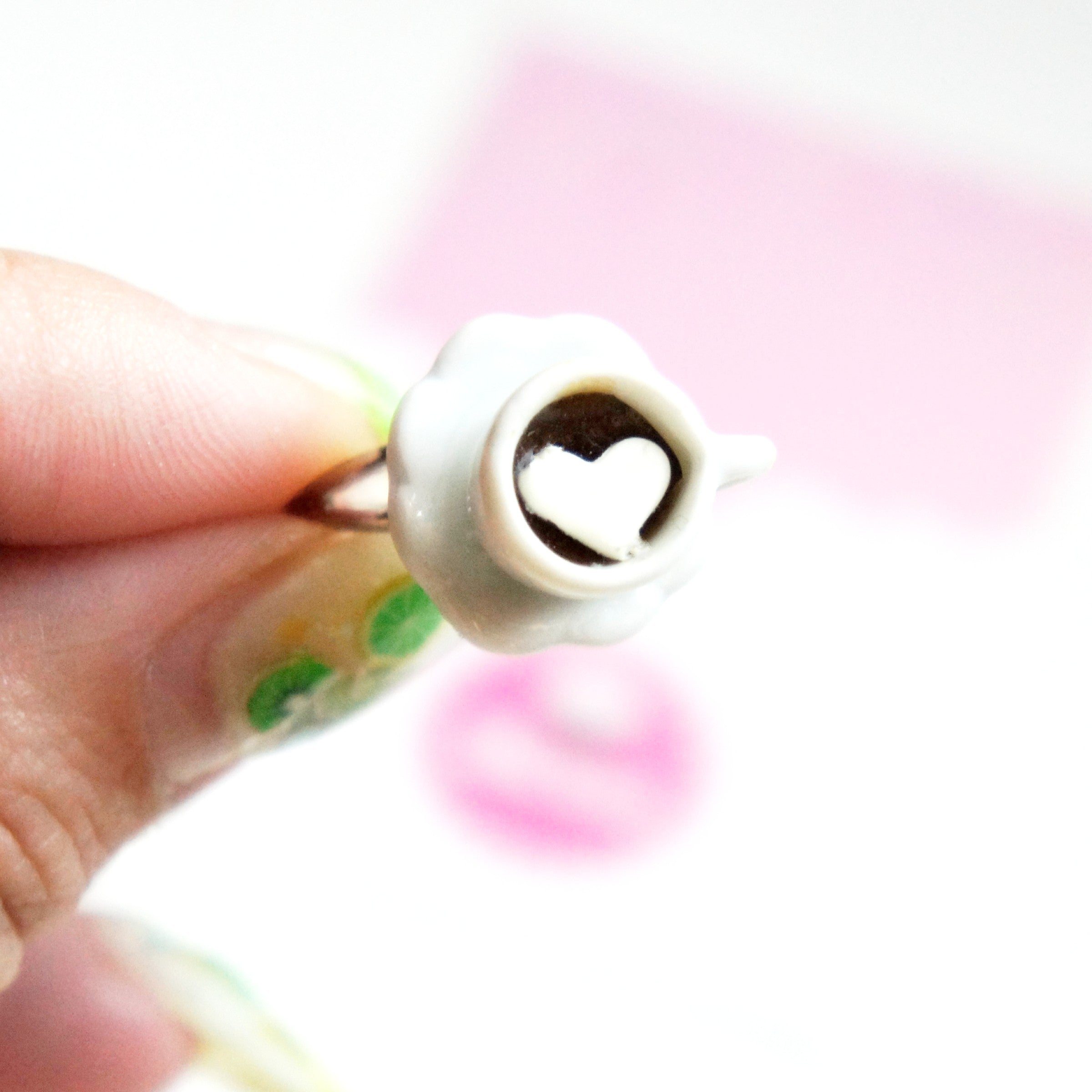 Coffee with Marshmallow Ring