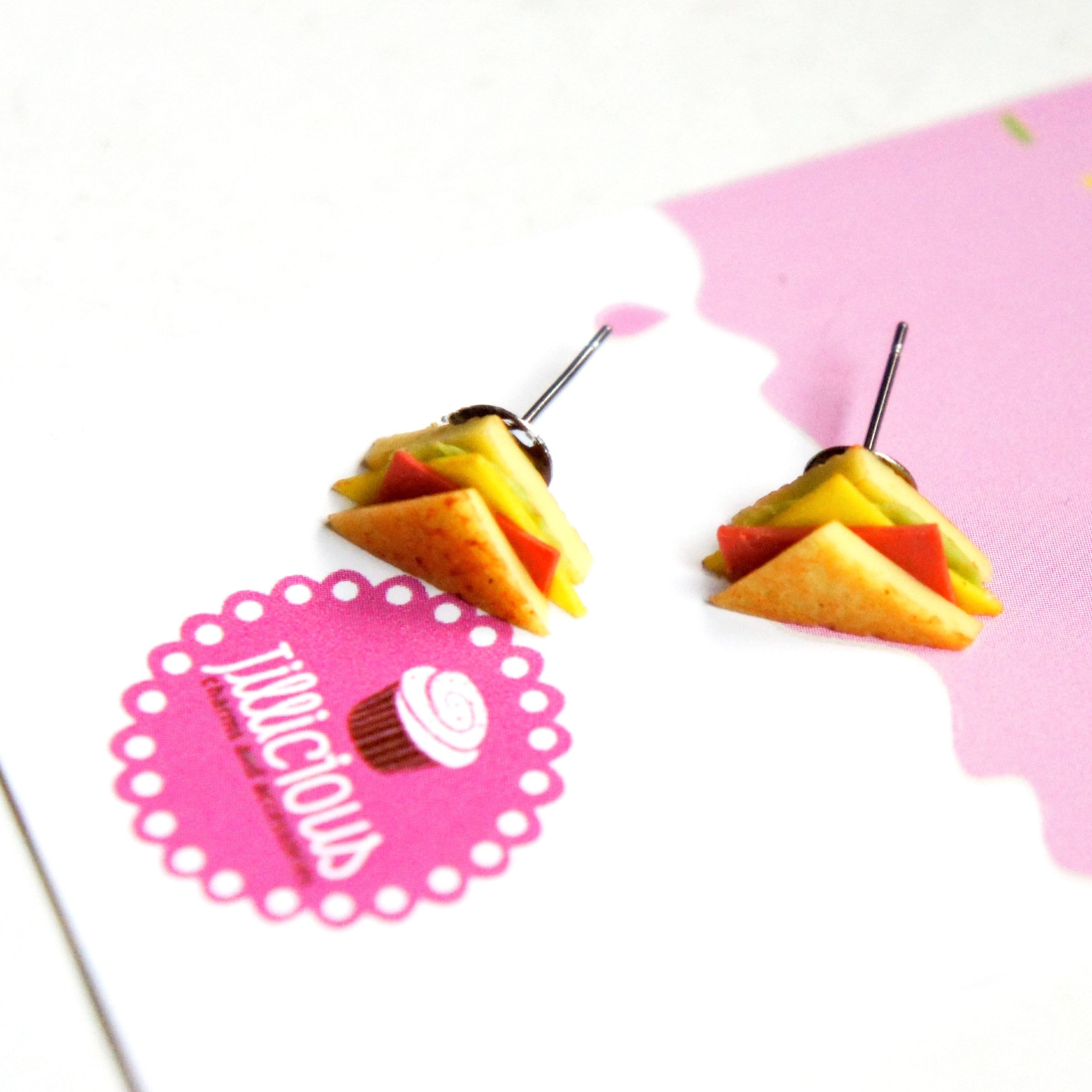 Ham Sandwich Earrings