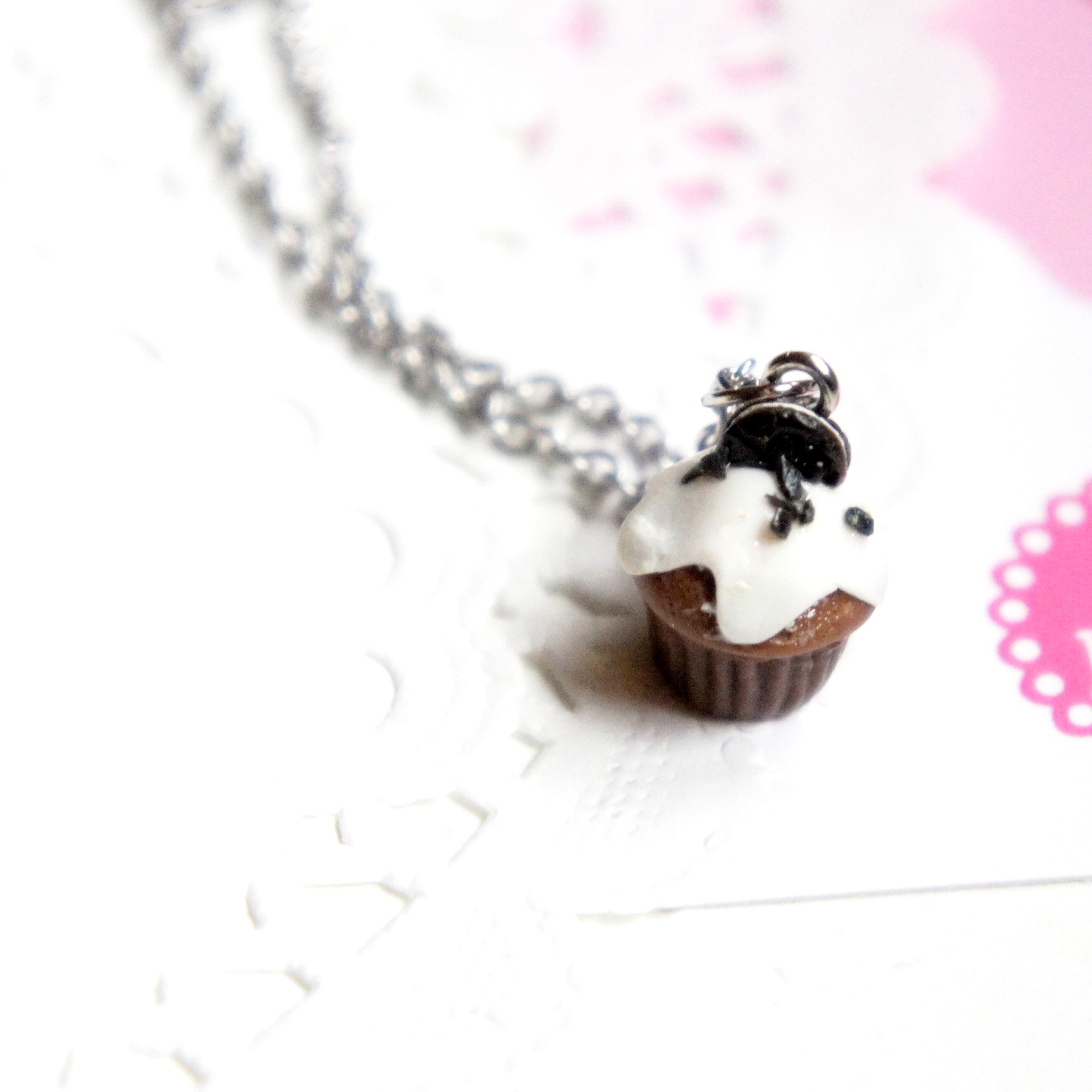 Cupcake Necklace